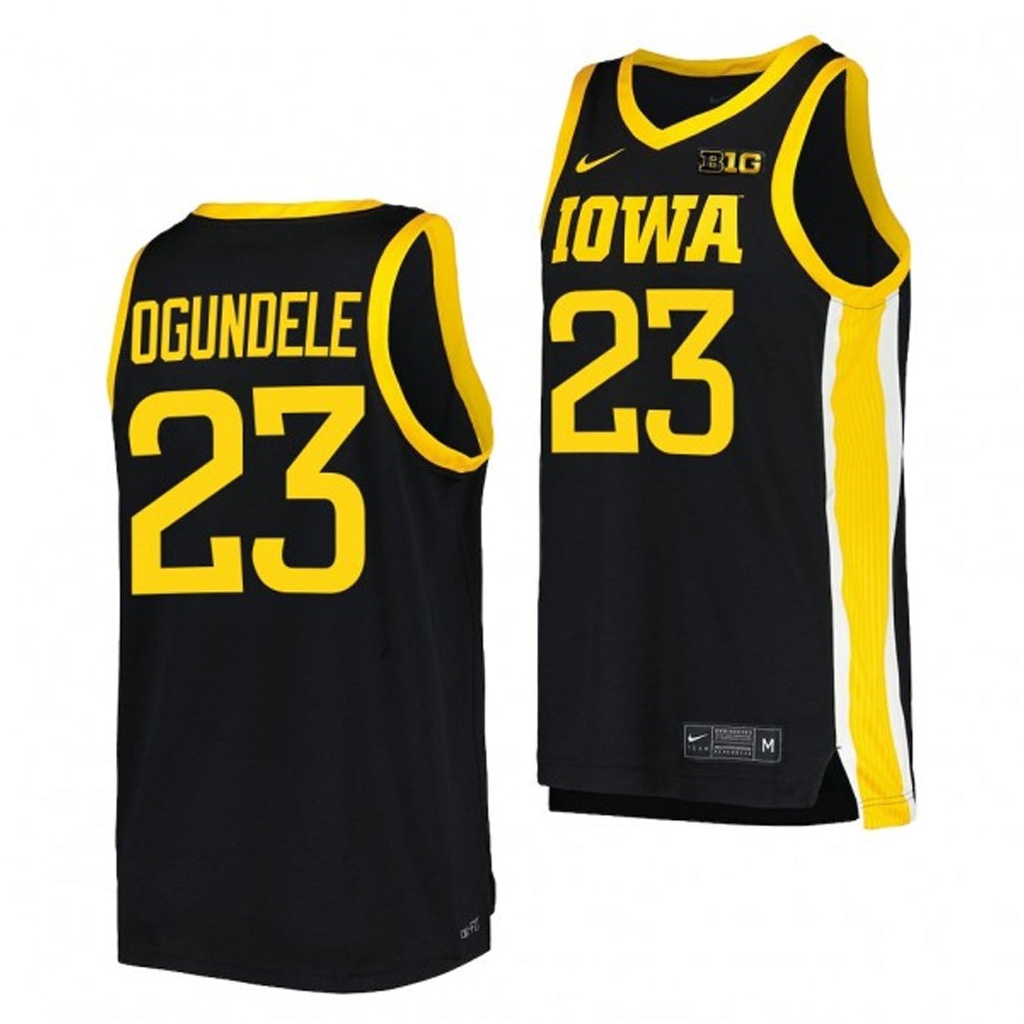 NCAAB Josh Ogundele Iowa Hawkeyes 23 Jersey
