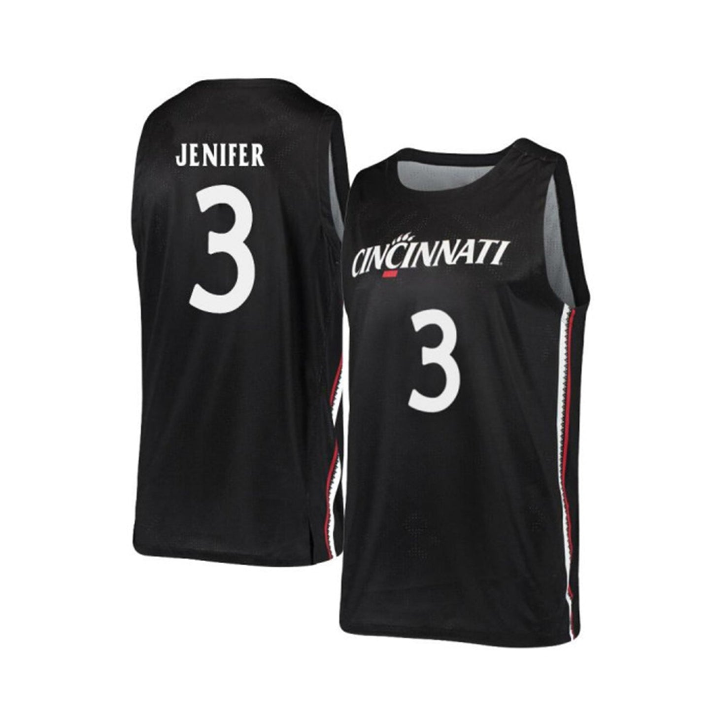 NCAAB Justin Jenifer Cincinnati Bearcats 3 Jersey