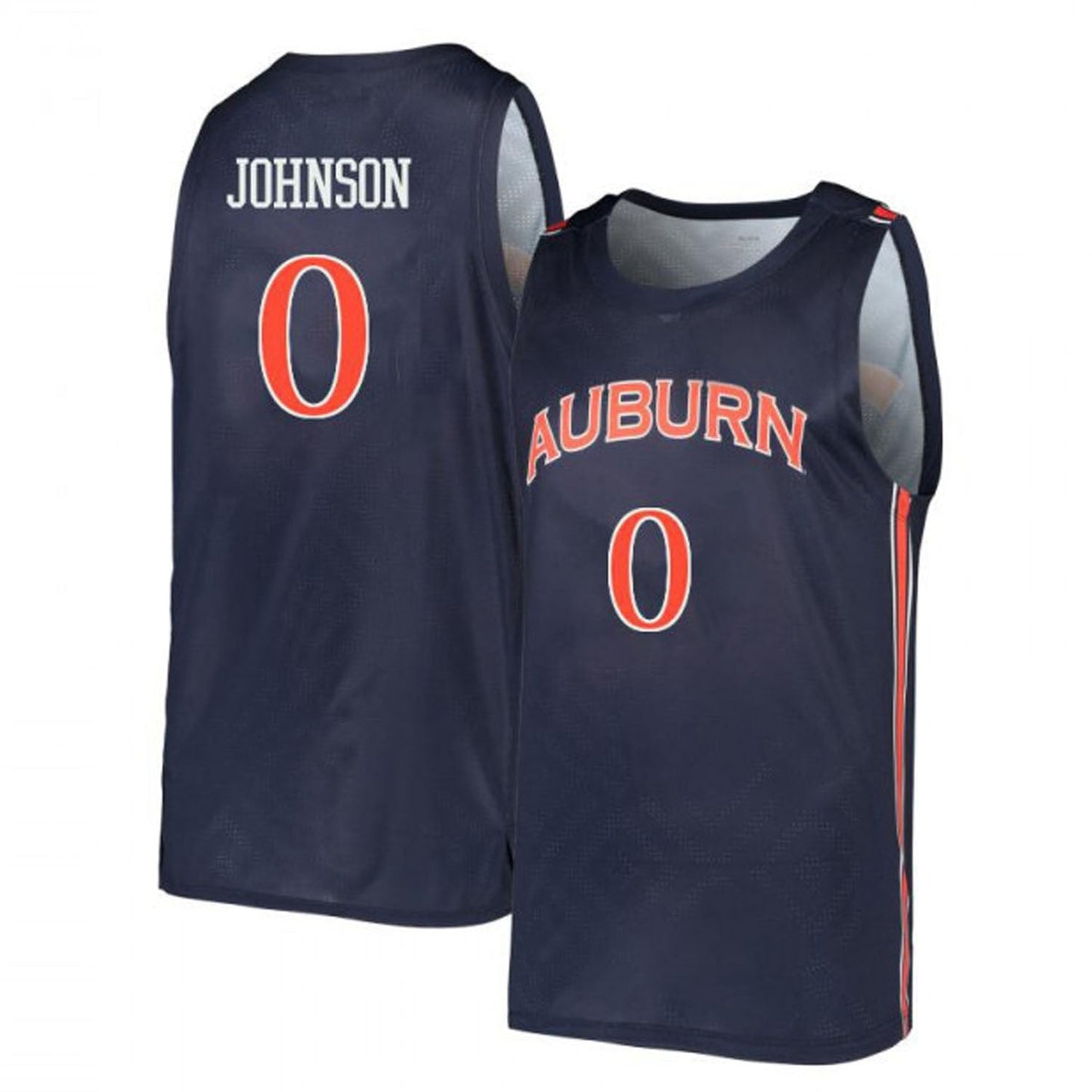NCAAB K.D. Johnson Auburn Tigers 0 Jersey