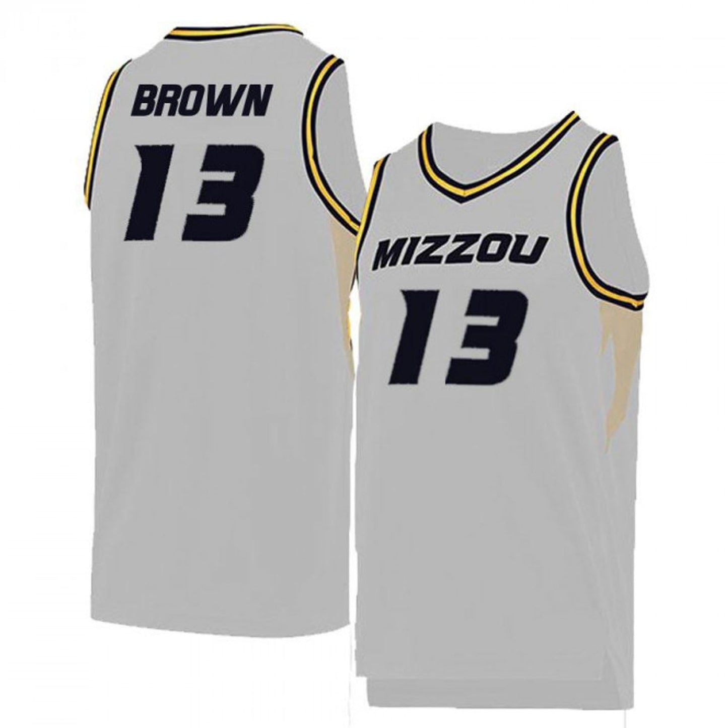 NCAAB Kaleb Brown Missouri Tigers 13 Jersey