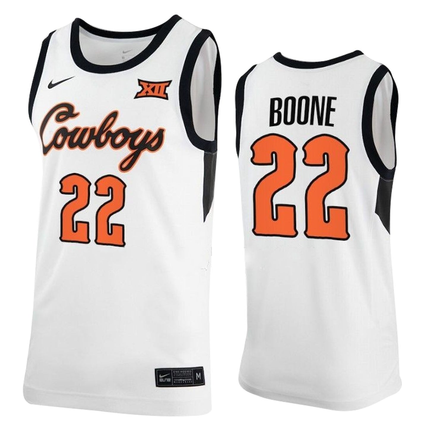 NCAAB Kalib Boone OSU Cowboys 22 Jersey