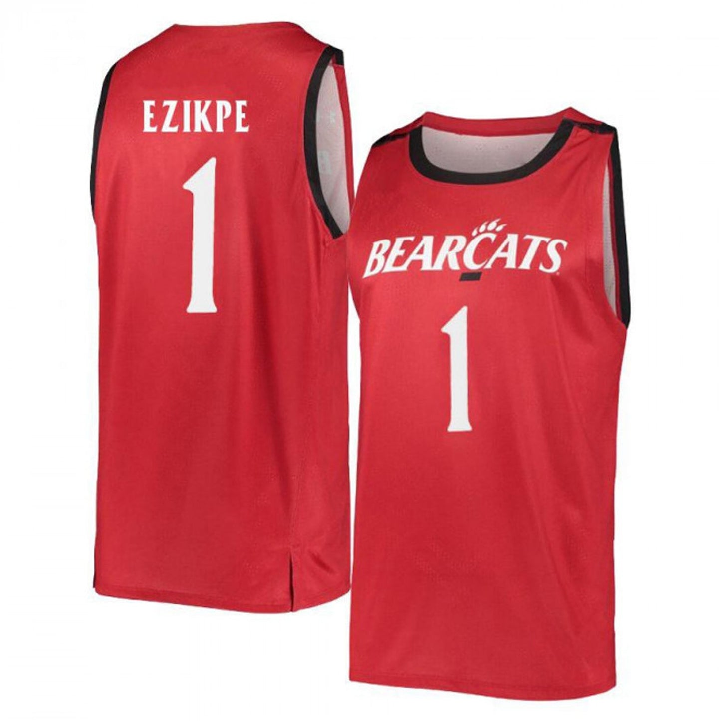 NCAAB Kalu Ezikpe Cincinnati Bearcats 1 Jersey