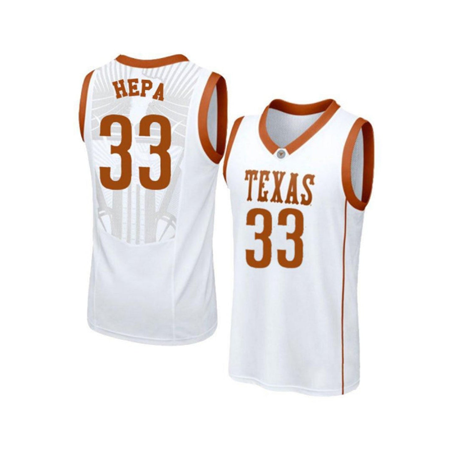 NCAAB Kamaka Hepa Texas Longhorns 33 Jersey