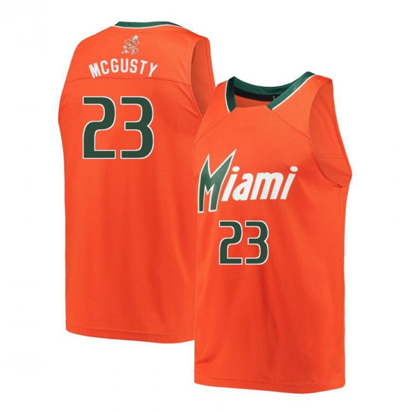NCAAB Kameron Mcgusty Miami Hurricanes 23 Jersey