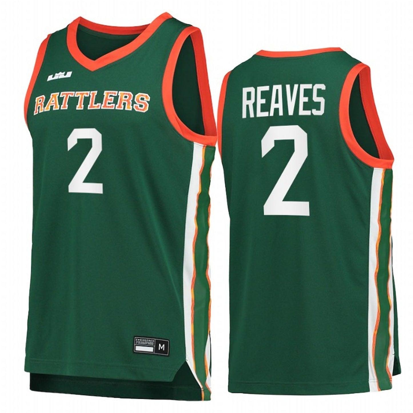 NCAAB Kamron Reaves FAMU Rattlers 2 Jersey