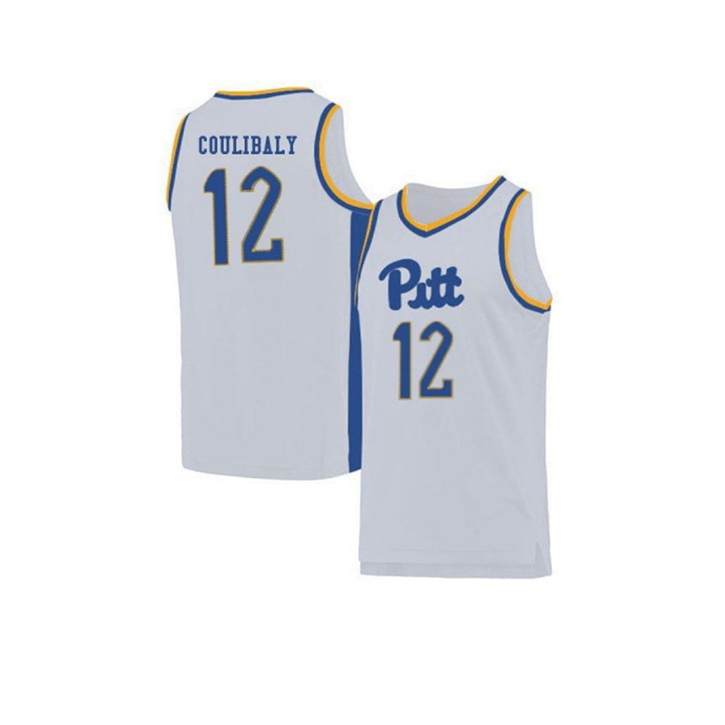 NCAAB Karim Coulibaly Pittsburgh Panthers 12 Jersey