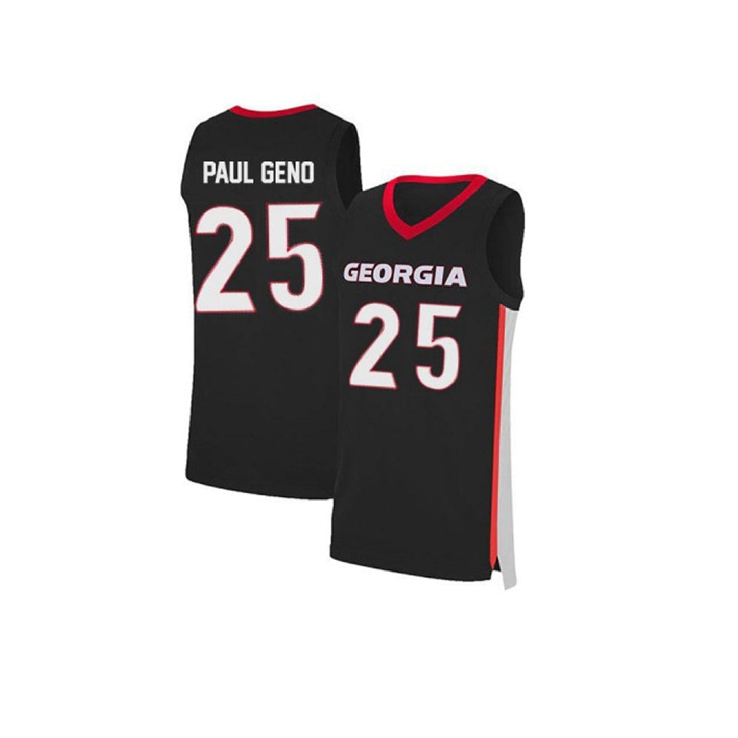 NCAAB Kenny Paul Geno Georgia Bulldogs 25 Jersey