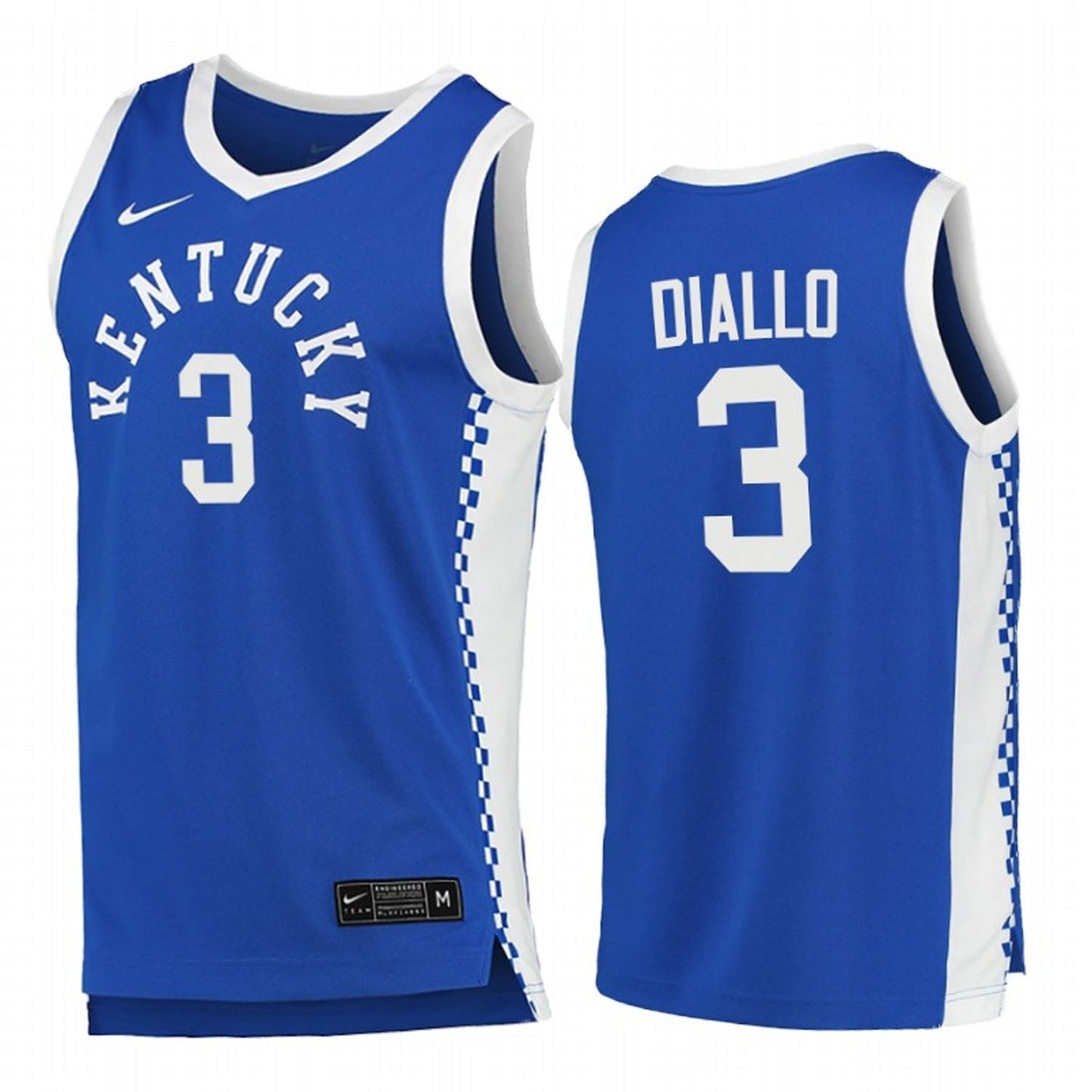 NCAAB Kentucky Wildcats Hamidou Diallo 3 Jersey