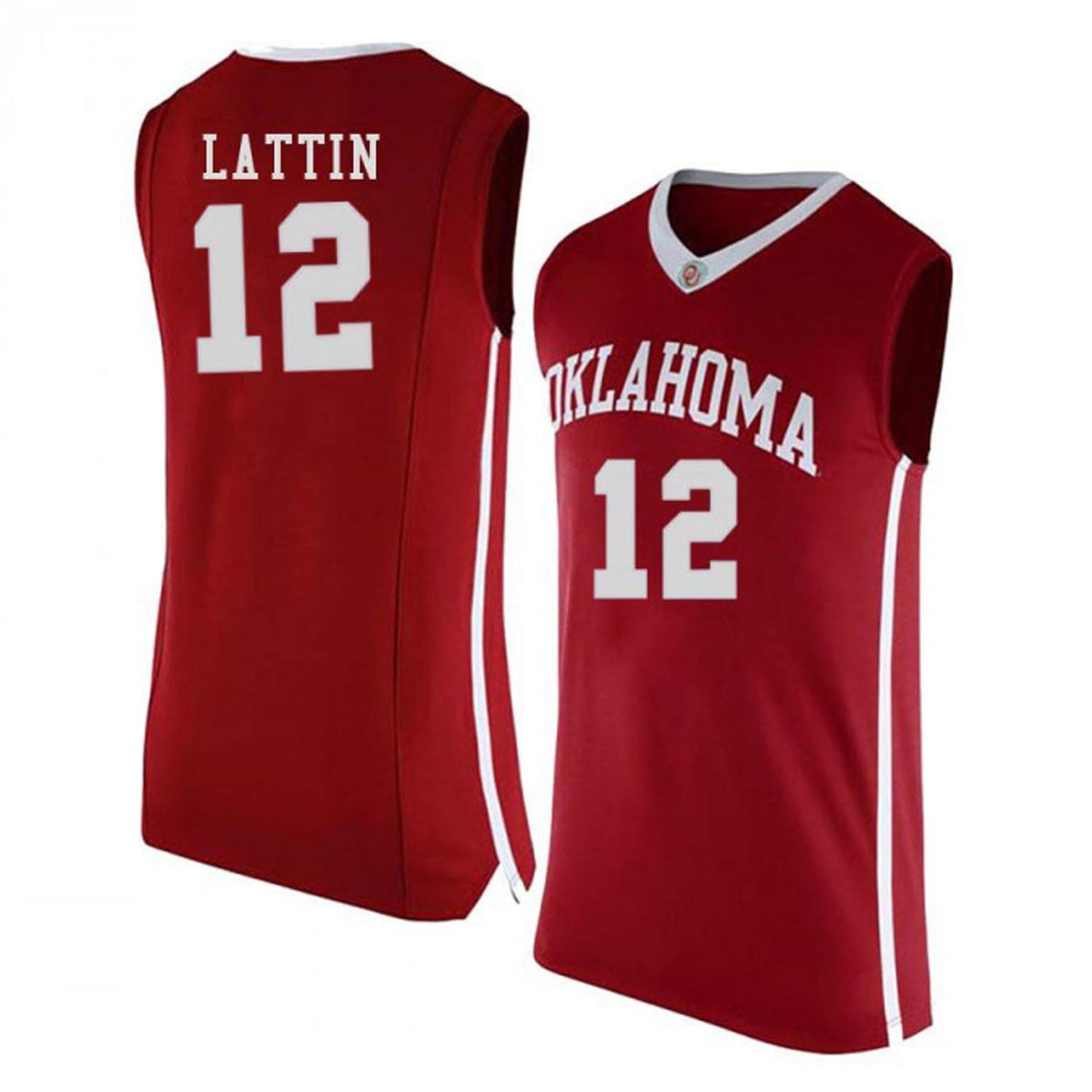 NCAAB Khadeem Lattin Oklahoma Sooners 12 Jersey