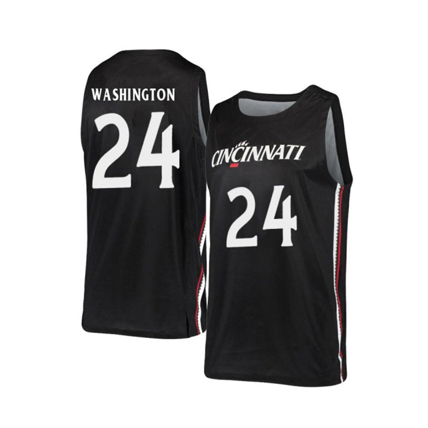 NCAAB Kyle Washington Cincinnati Bearcats 24 Jersey