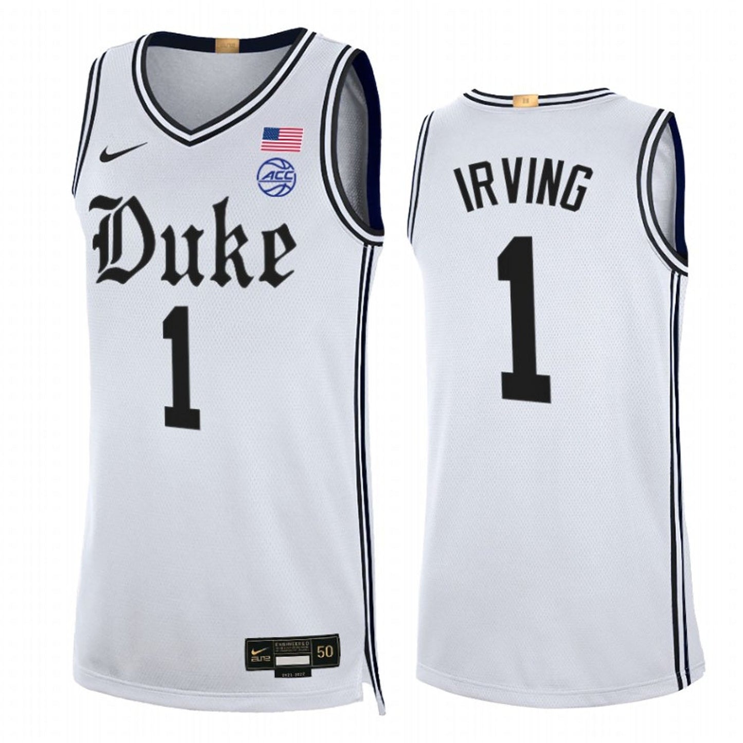 NCAAB Kyrie Irving Duke Blue Devils 1 Jersey