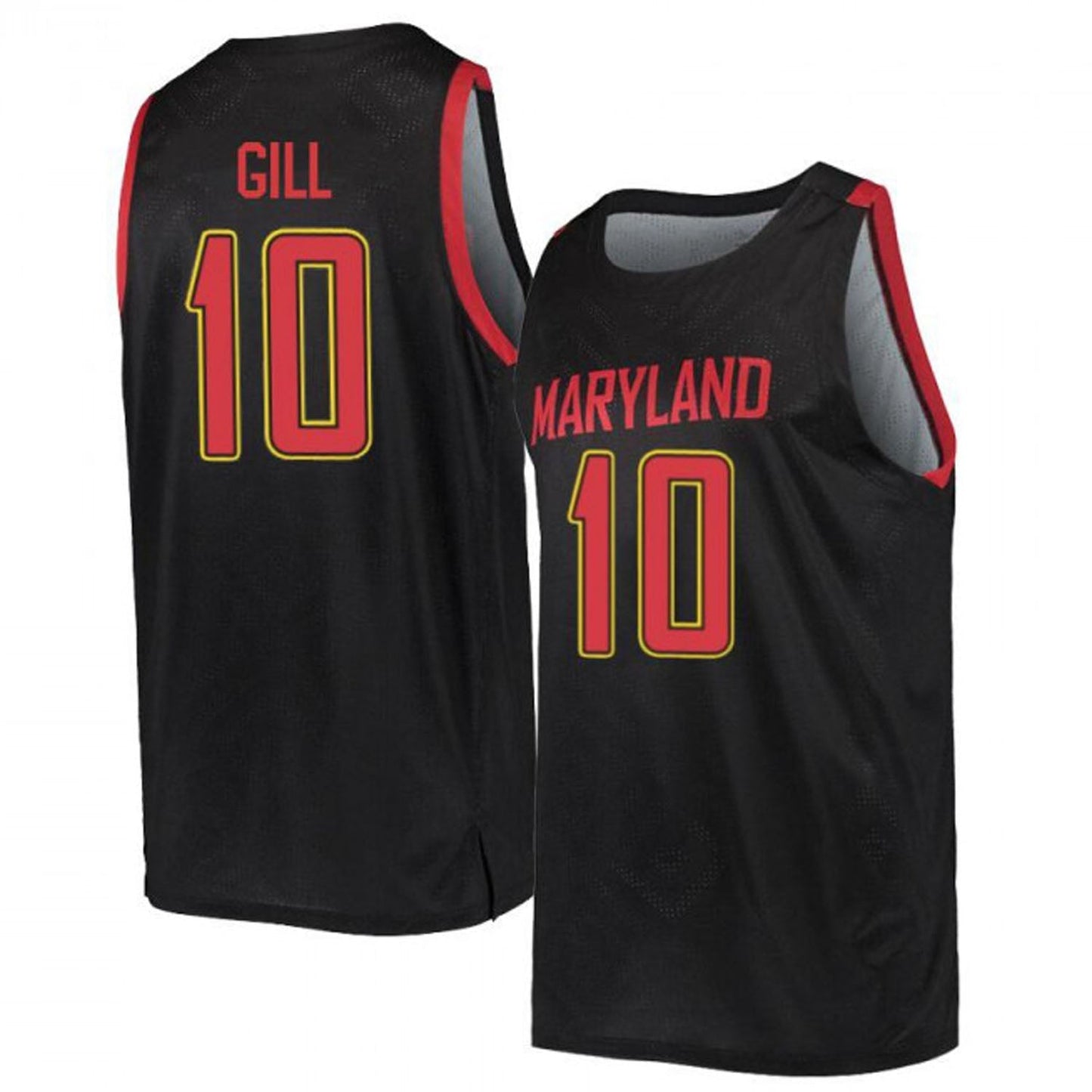 NCAAB L.G. Gill Maryland Terrapins 10 Jersey