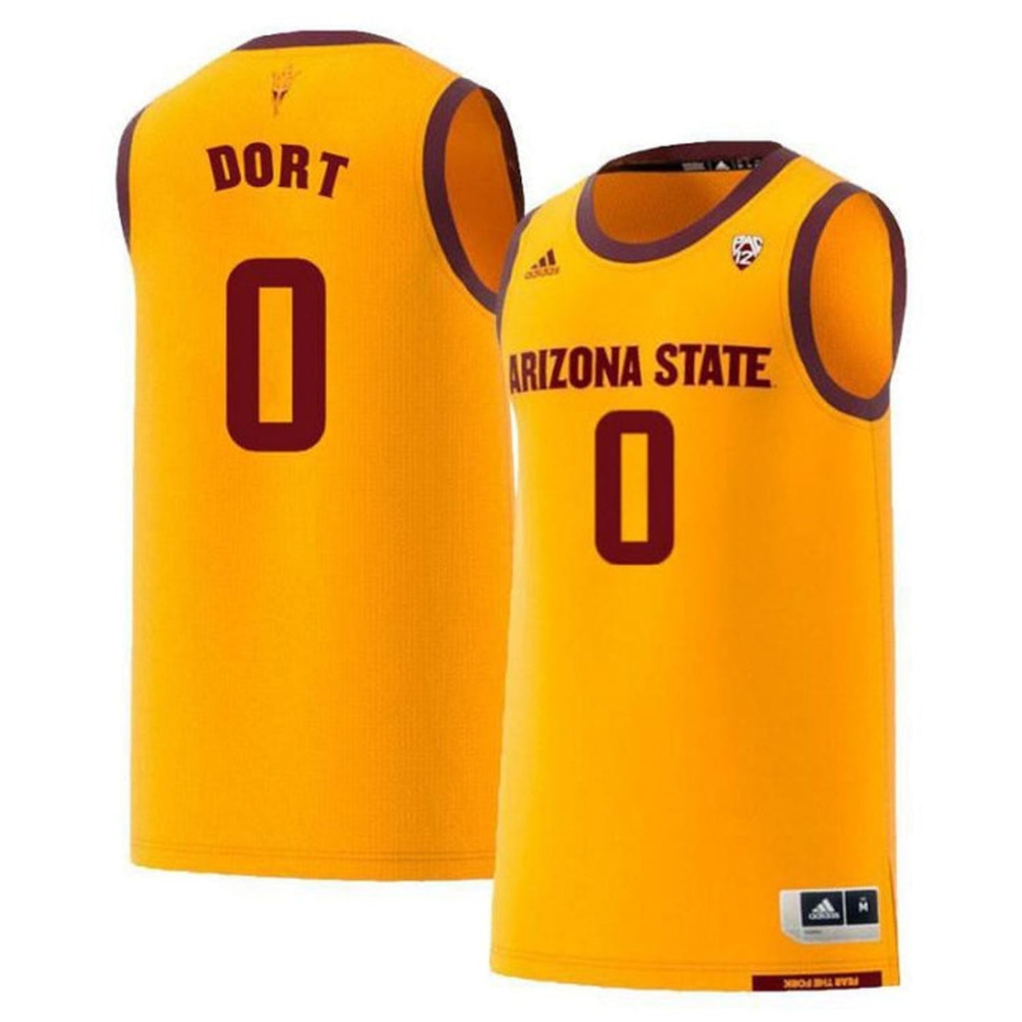 NCAAB Luguentz Dort Arizona State Sun Devils 0 Jersey