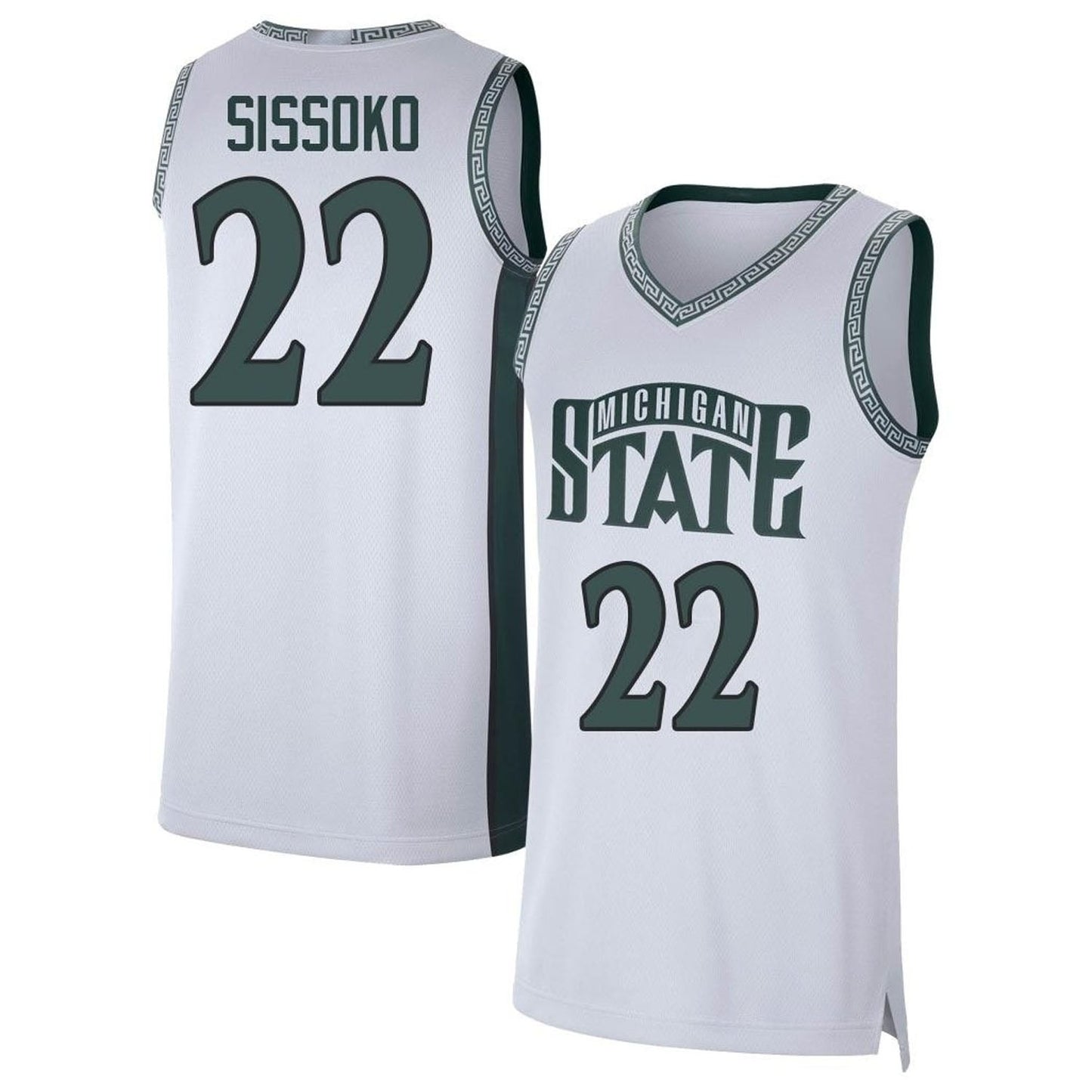 NCAAB Mady Sissoko Michigan State Spartans 22 Jersey