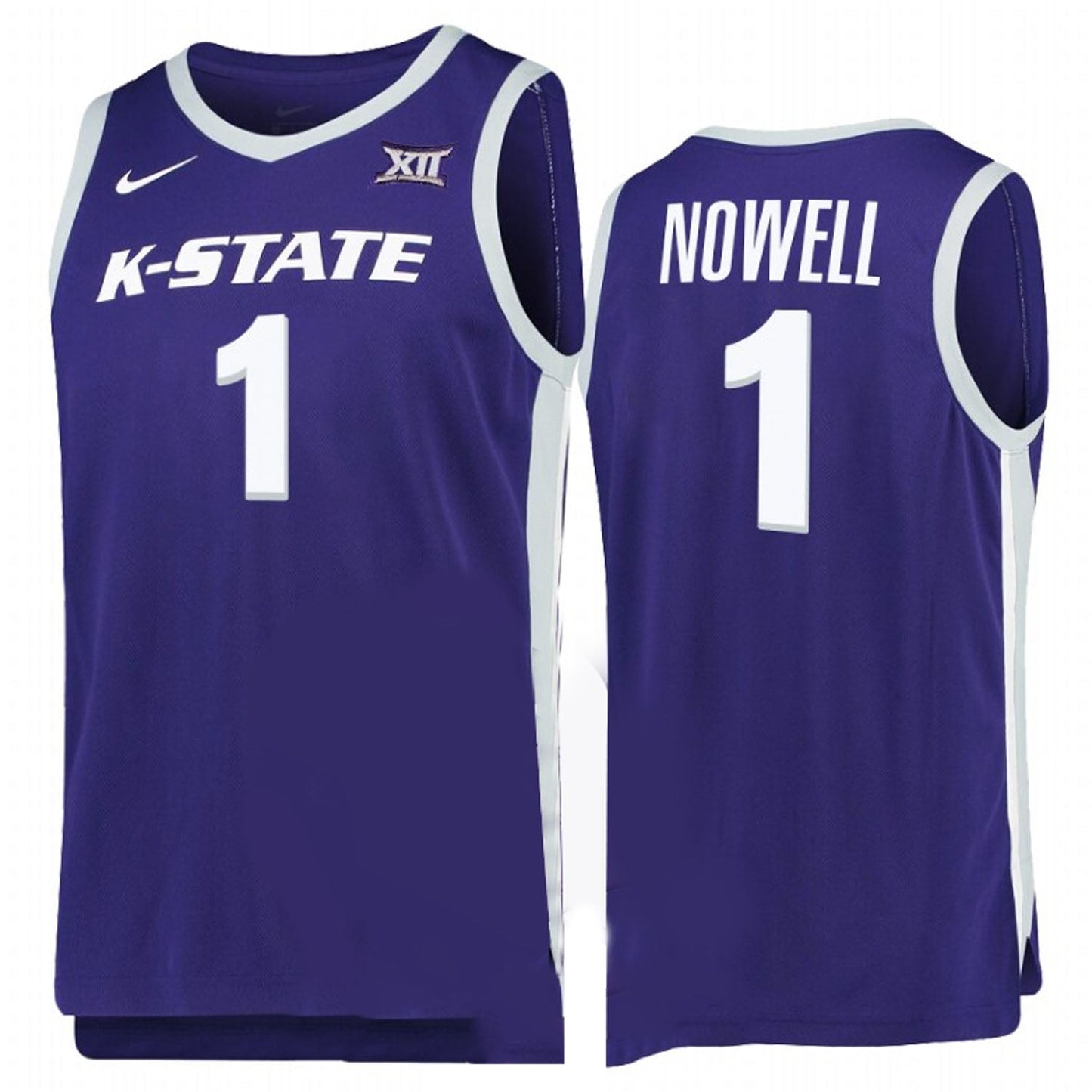 NCAAB Markquis Nowell Kansas State Wildcats 1 Jersey