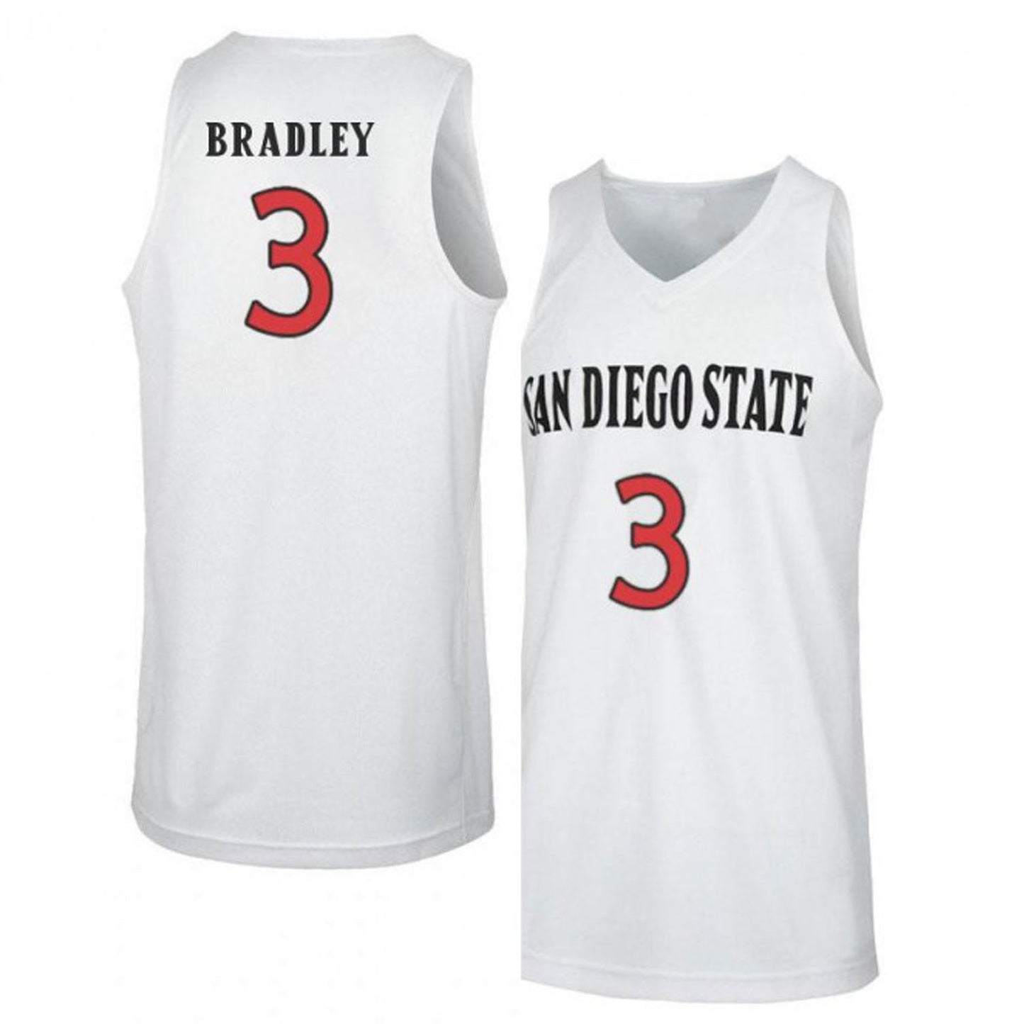 NCAAB Matt Bradley San Diego State Aztecs 3 Jersey