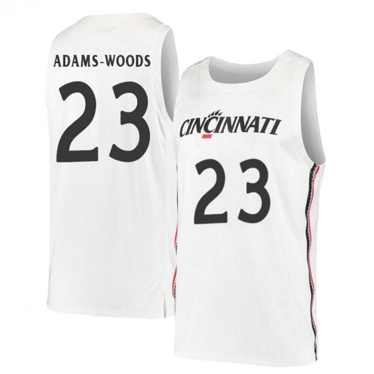 NCAAB Mika Adams-Woods Cincinnati Bearcats 23 Jersey