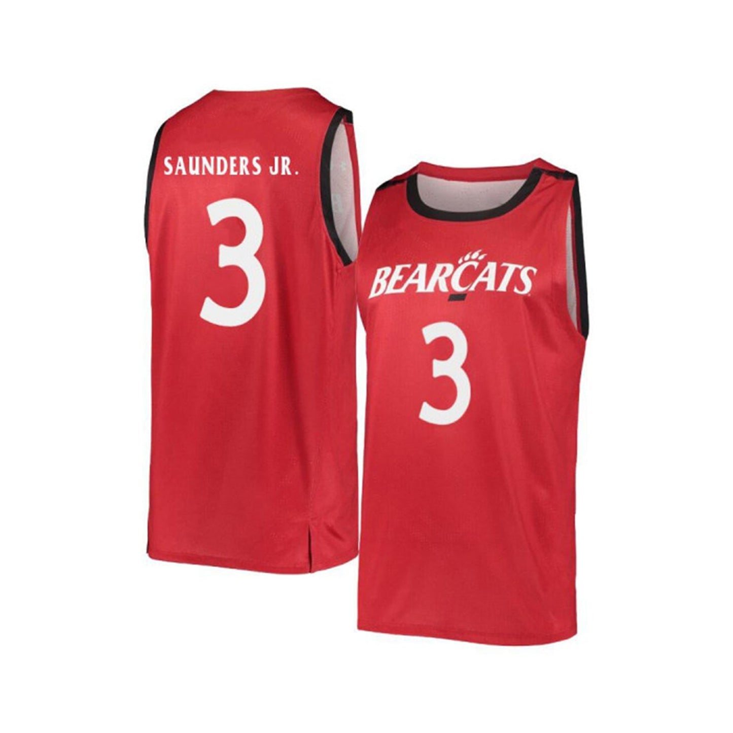NCAAB Mike Saunder Jr Cincinnati Bearcats 3 Jersey
