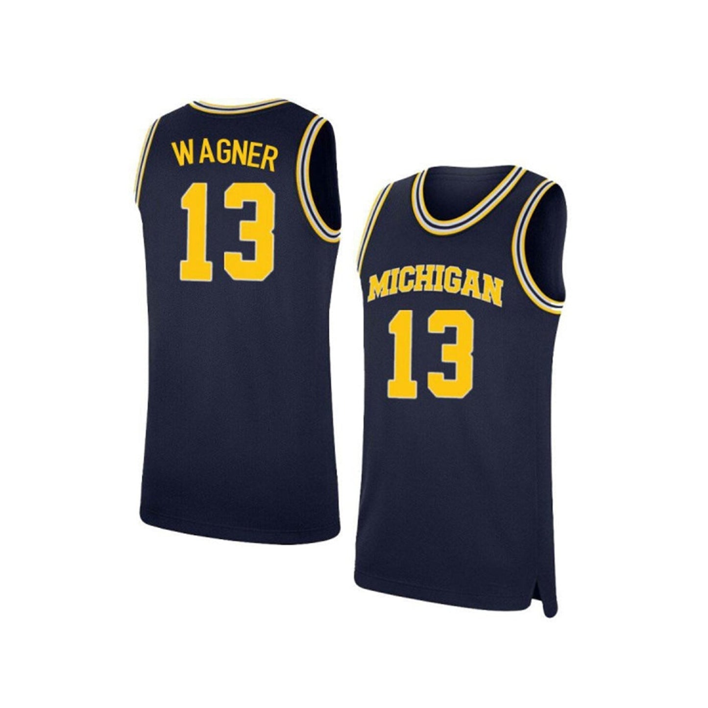 NCAAB Moritz Wagner Michigan Wolverines 13 Jersey