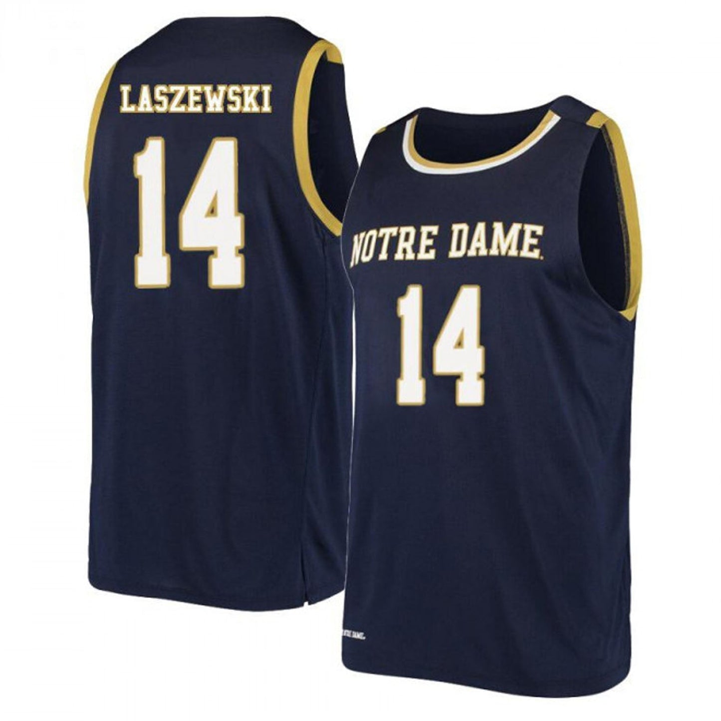 NCAAB Nate Laszewski Notre Dame Fighting Irish 14 Jersey