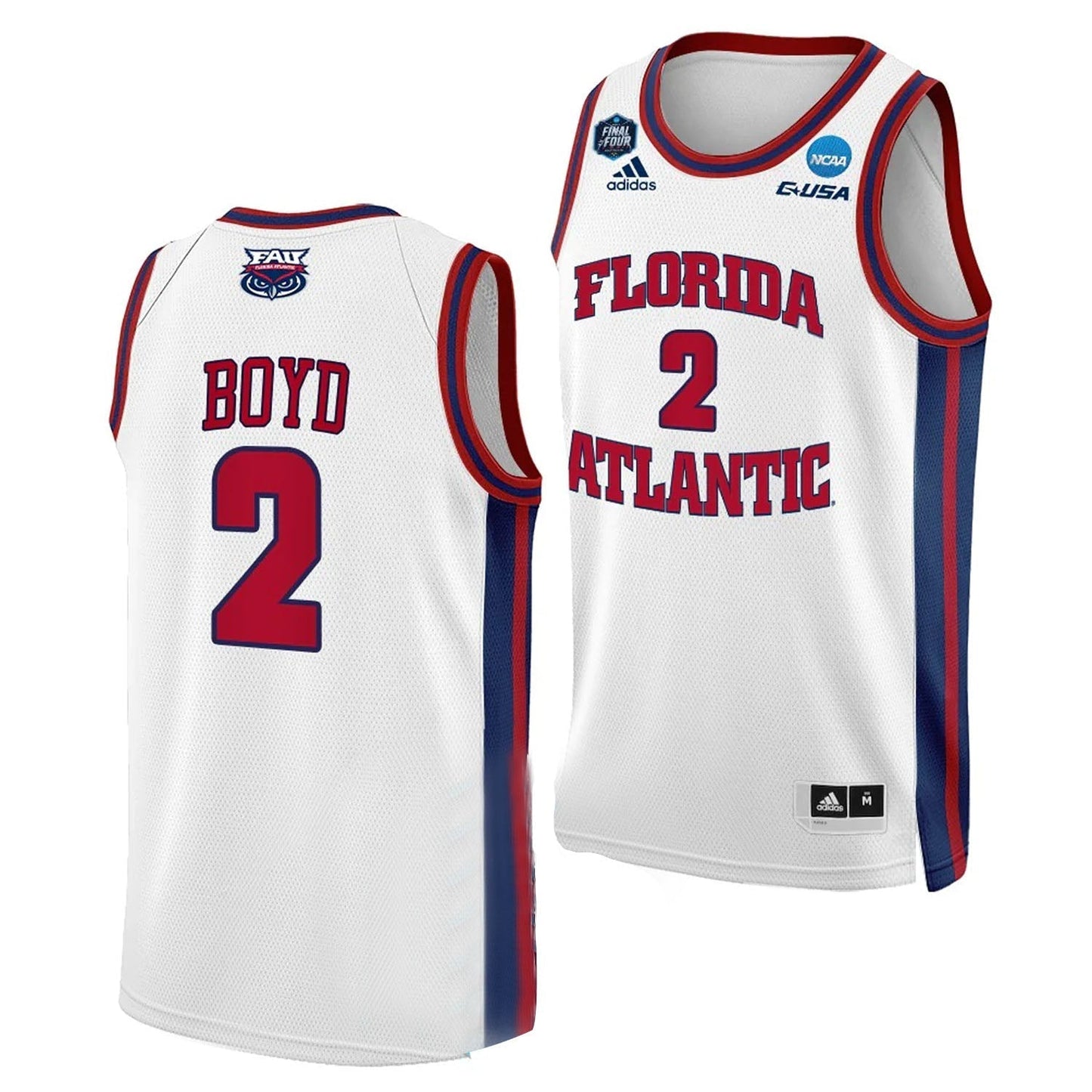 NCAAB Nicholas Boyd Florida Atlantic Owls 2 Jersey