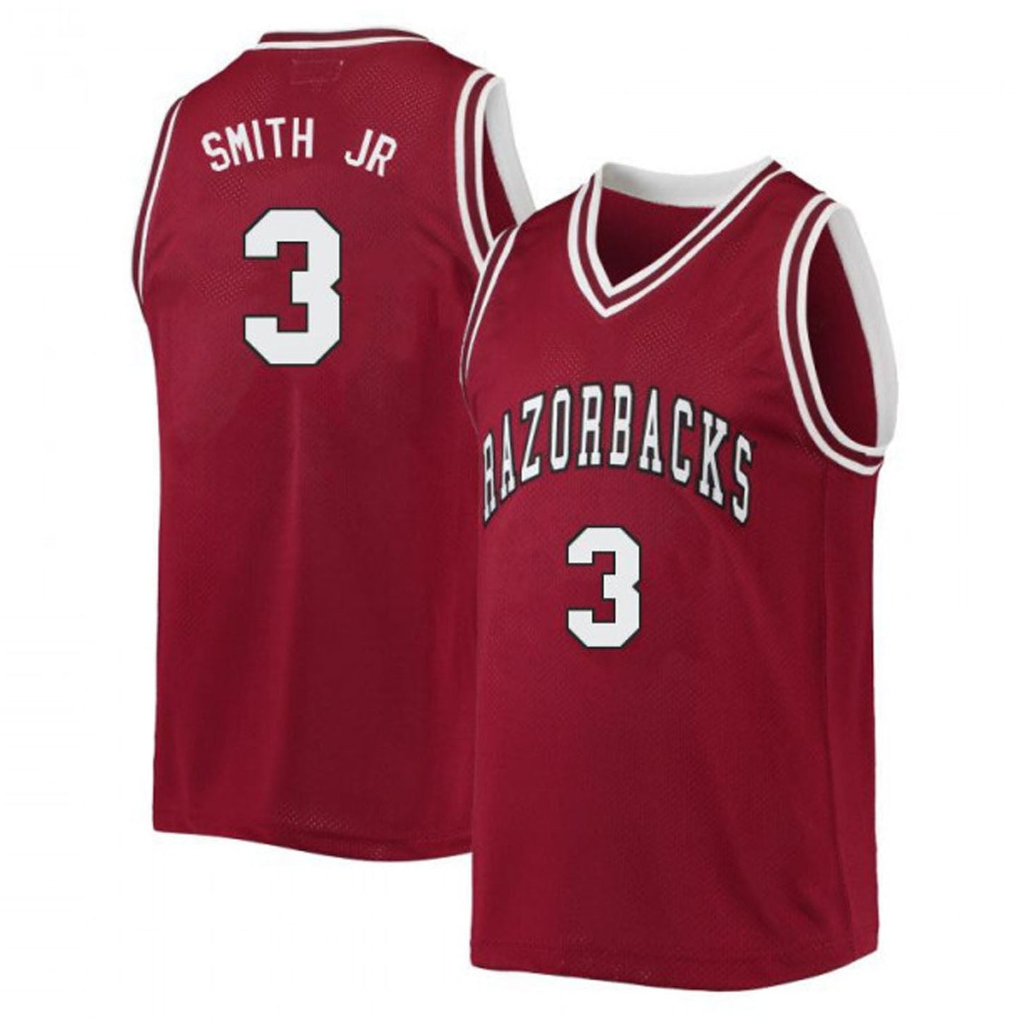 NCAAB Nick Smith Jr Arkansas Razorbacks 3 Jersey
