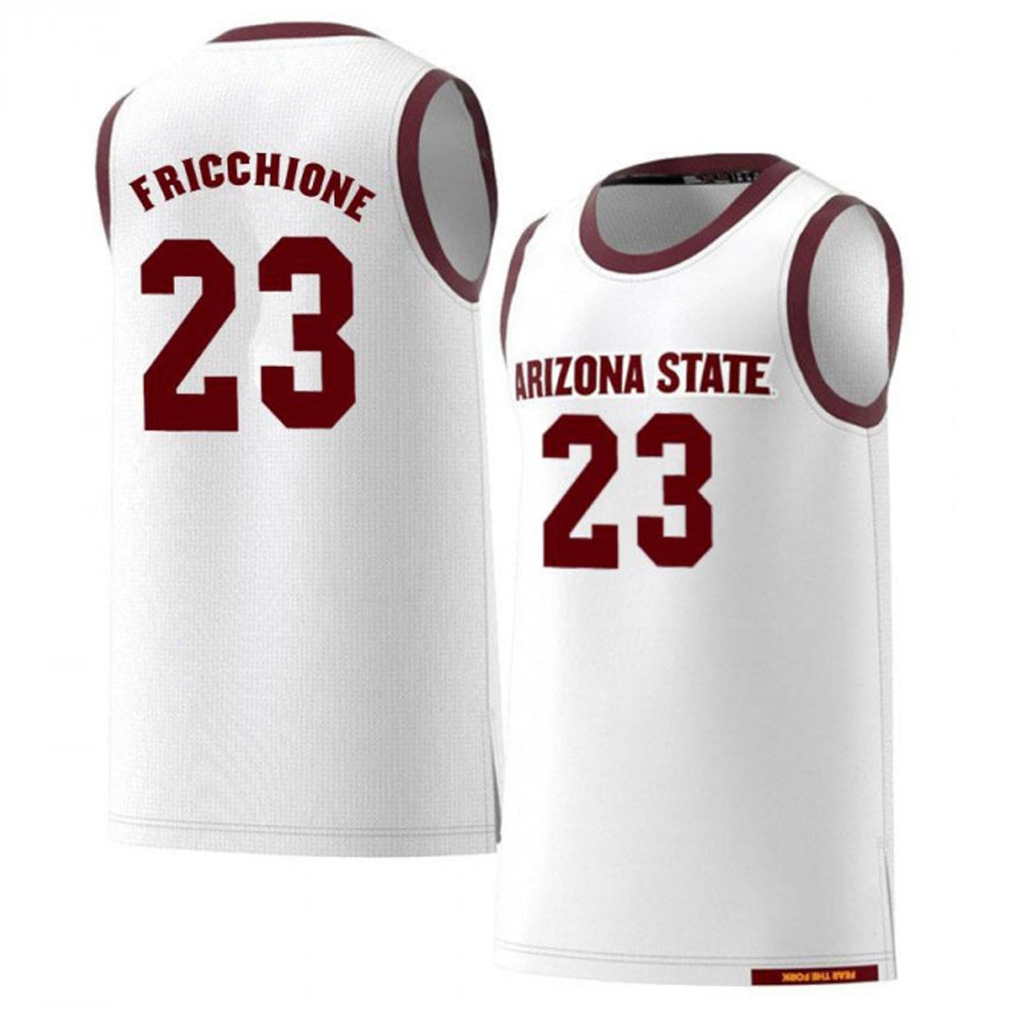 NCAAB Nico Fricchione Arizona State Sun Devils 23 Jersey