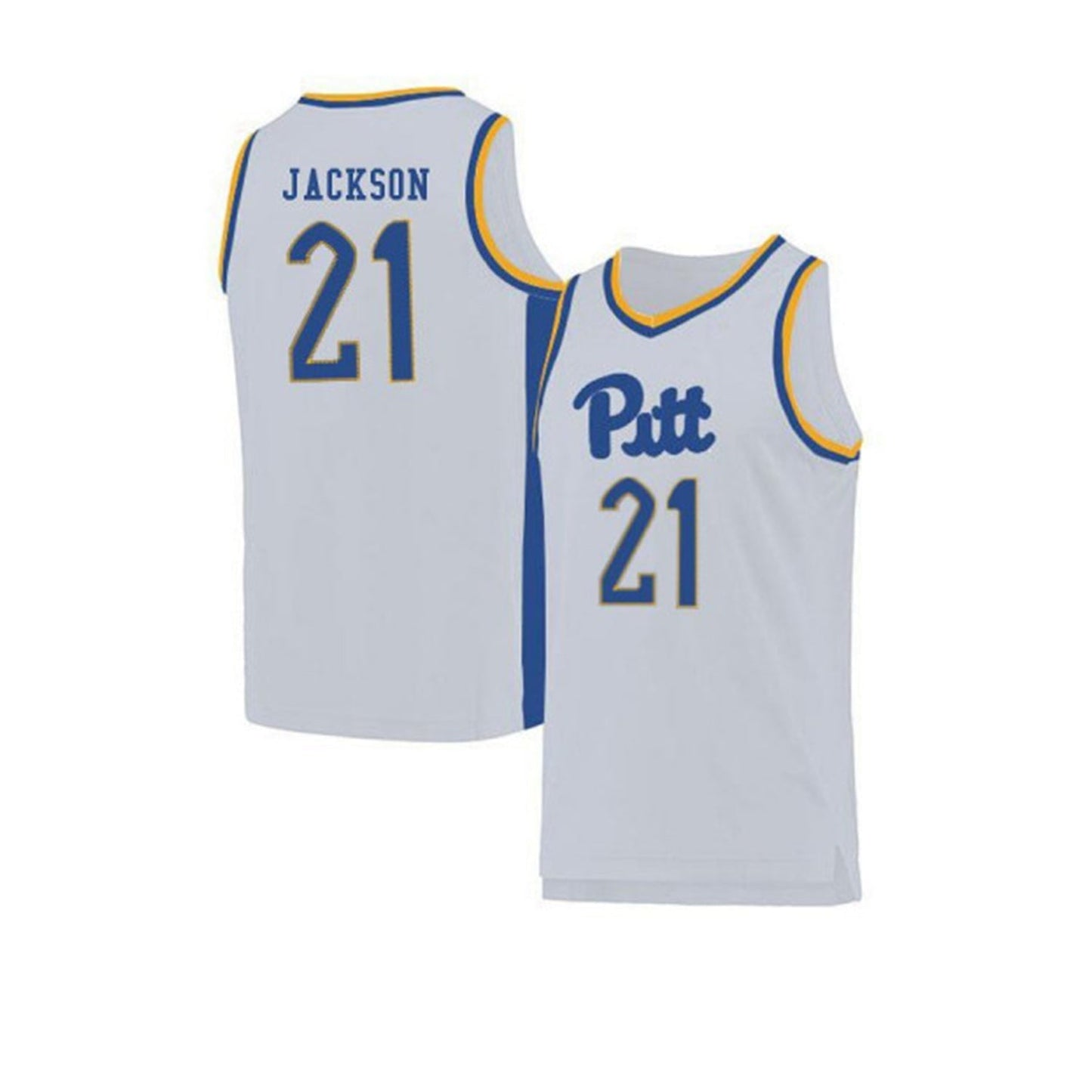 NCAAB Noah Jackson Pittsburgh Panthers 21 Jersey