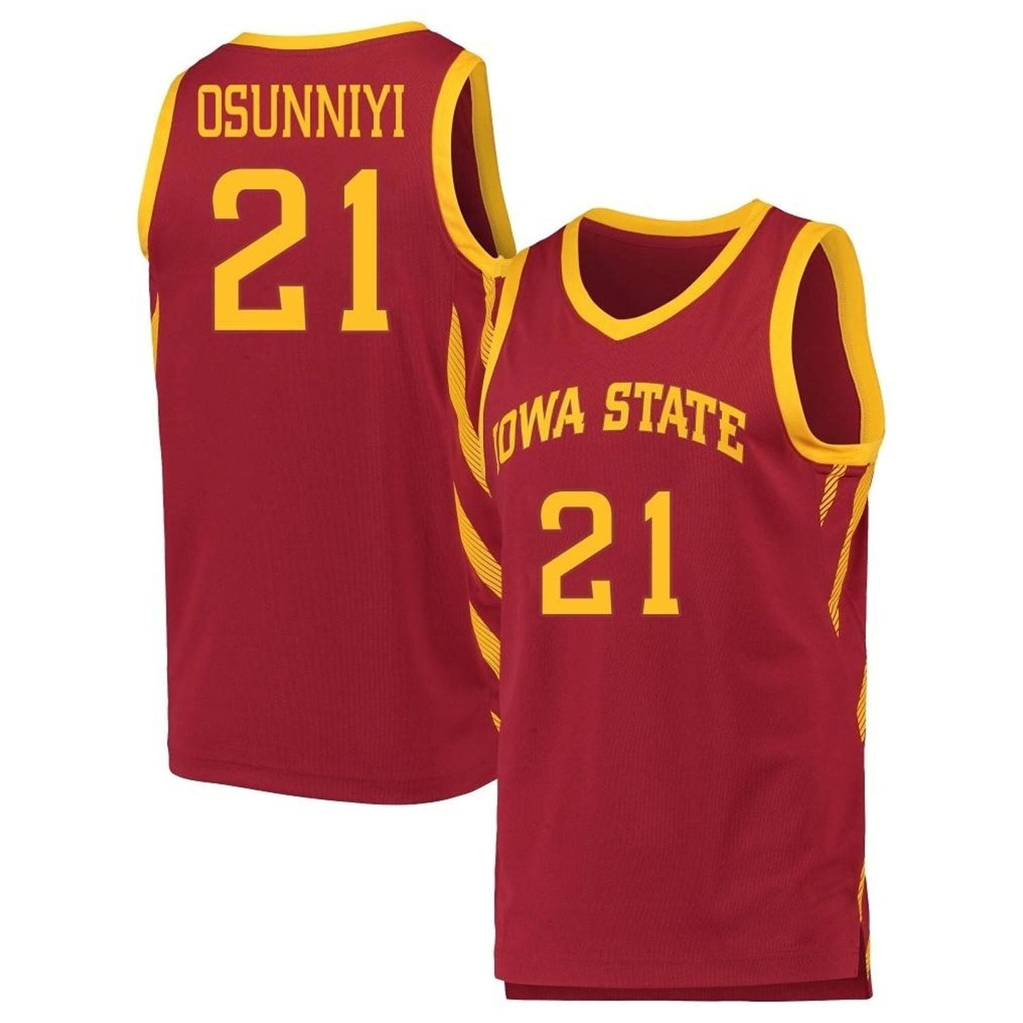 NCAAB Osun Osunniyi Iowa State Cyclones 21 Jersey