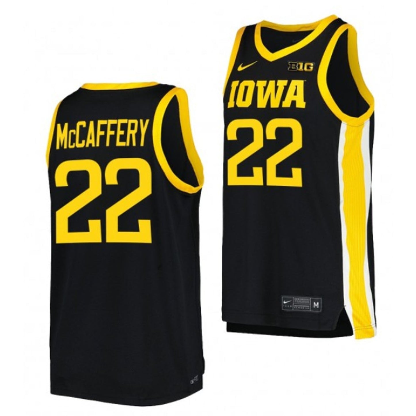NCAAB Patrick McCaffery Iowa Hawkeyes 22 Jersey