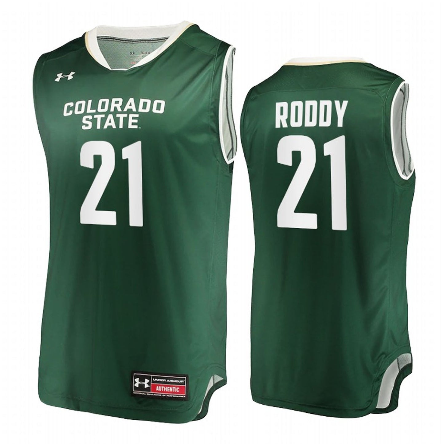 NCAAB Rams David Roddy Colorado State Rams 21 Jersey