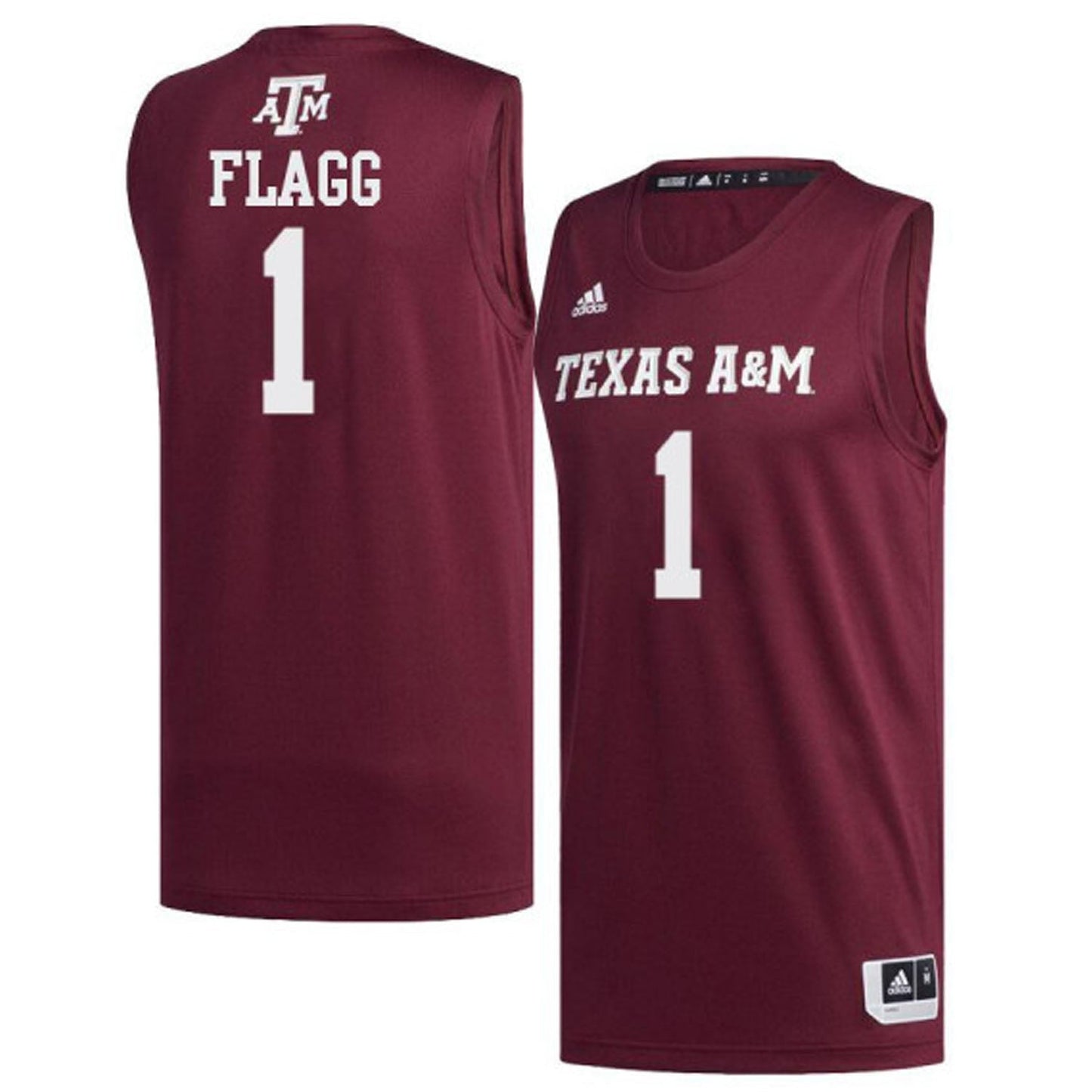 NCAAB Savion Flagg Texas A&M 1 Jersey