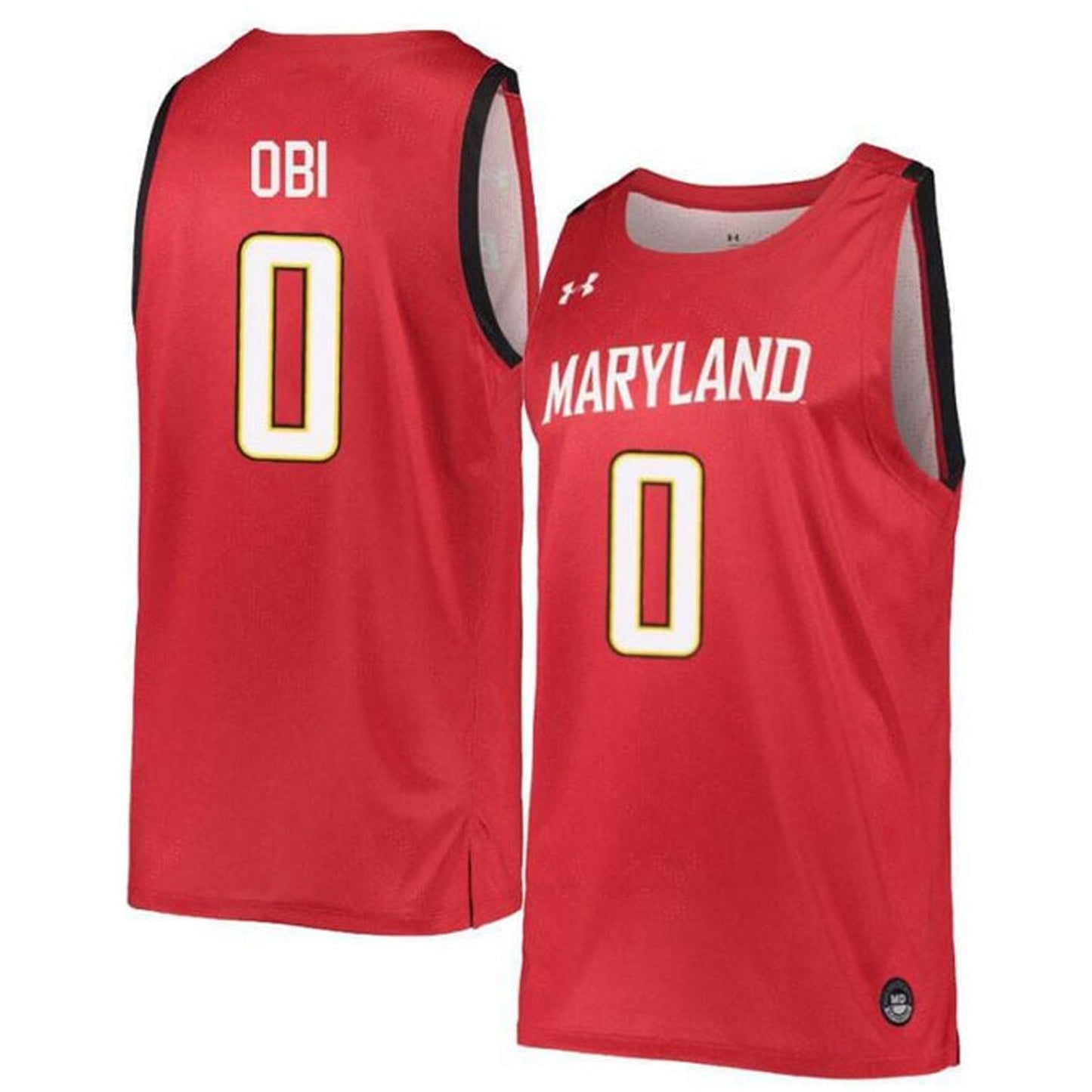 NCAAB Sean Obi Maryland Terrapins 0 Jersey
