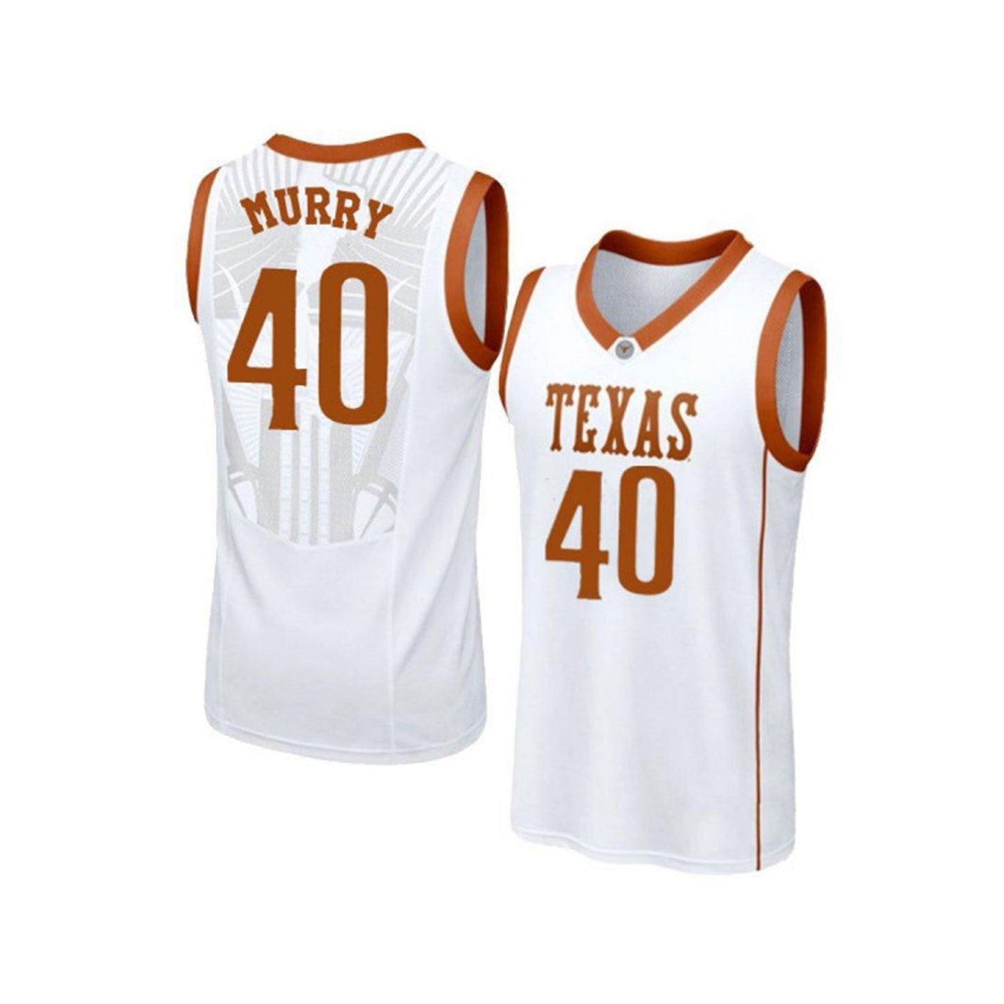 NCAAB Tarale Murry Texas Longhorns 40 Jersey