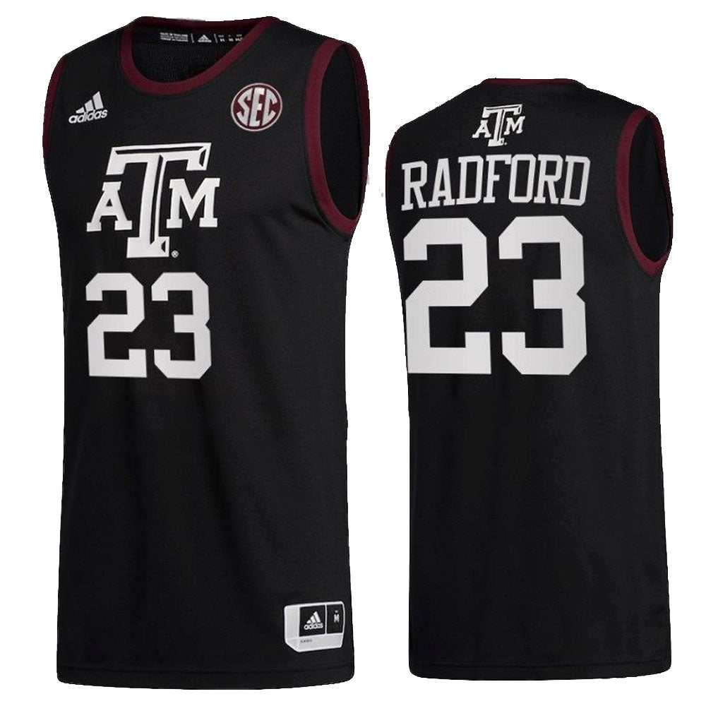 NCAAB Tyrece Radford Texas AM Aggies 23 Jersey