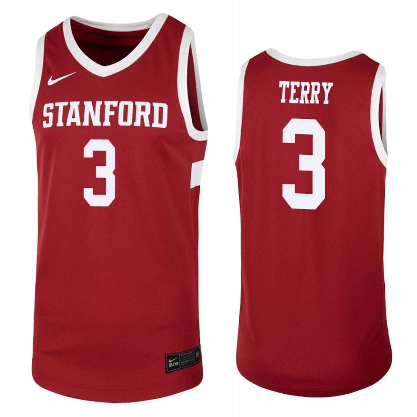 NCAAB Tyrell Terry Stanford Cardinal 3 Jersey