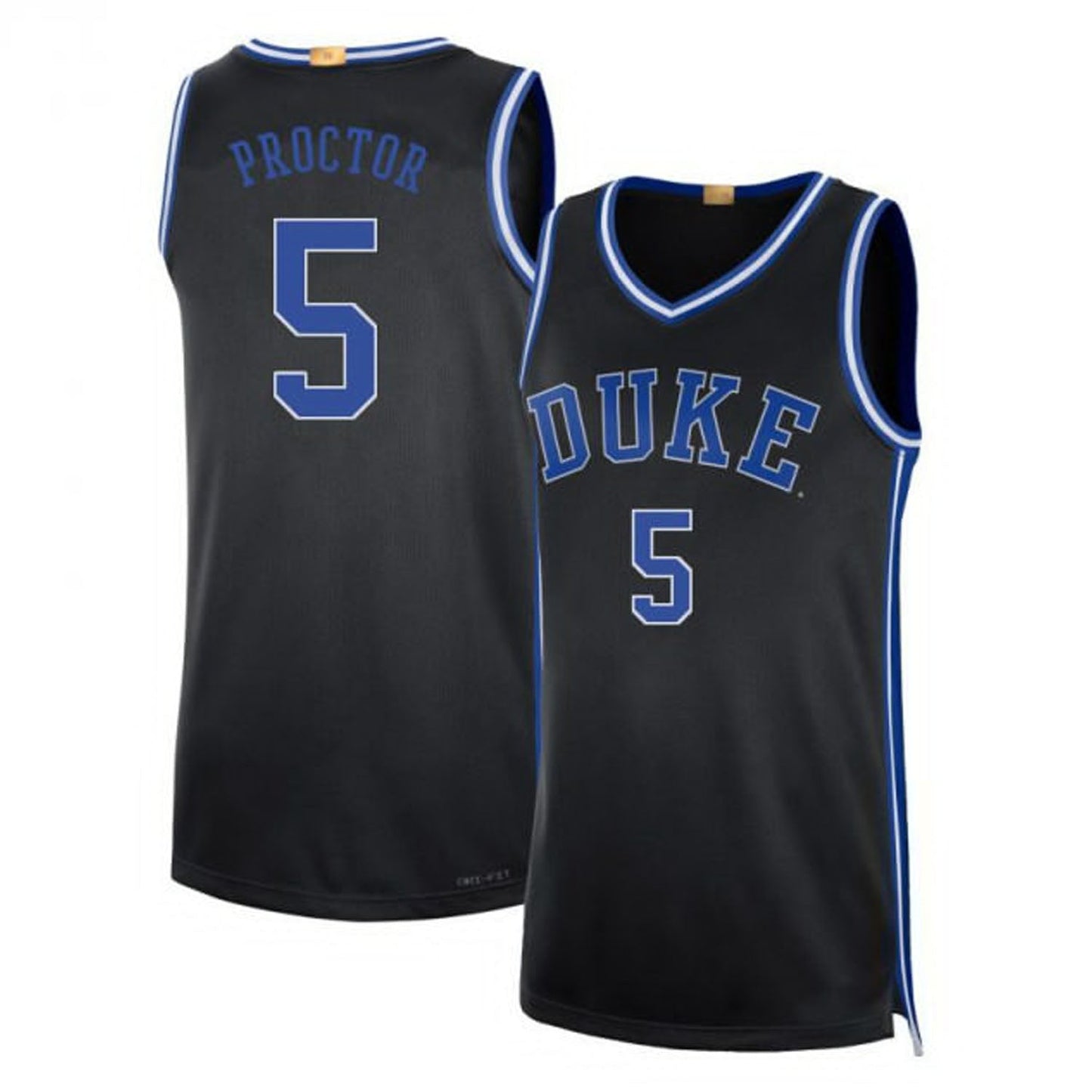 NCAAB Tyrese Proctor Duke Blue Devils 5 Jersey