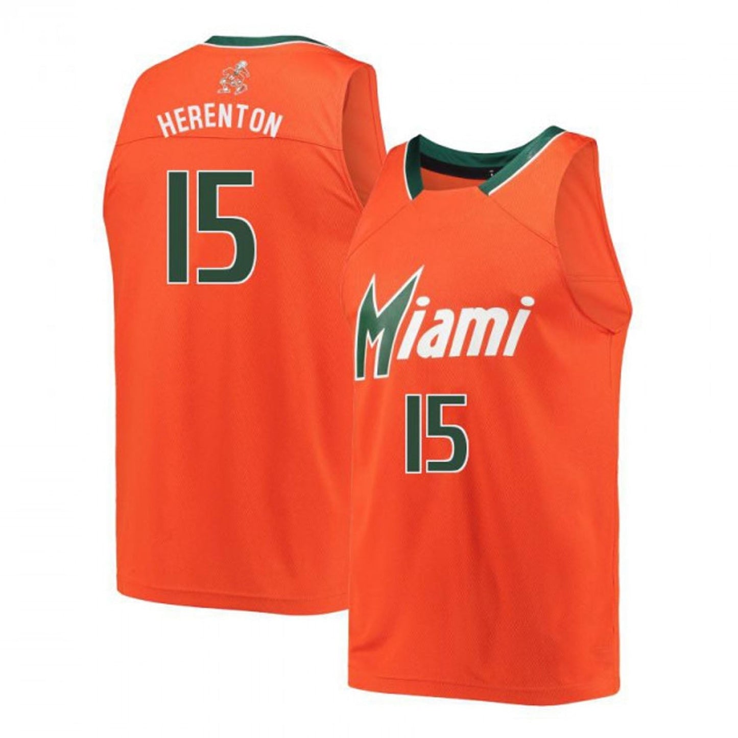 NCAAB Willie Herenton Miami Hurricanes 15 Jersey