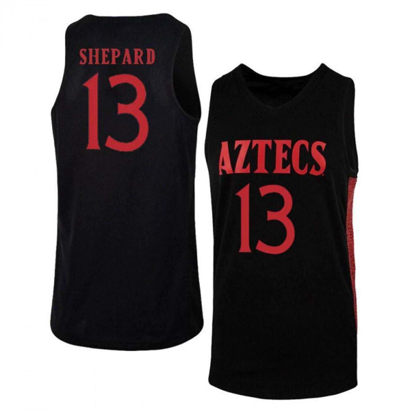NCAAB Winston Shepard San Diego State Aztecs 13 Jersey