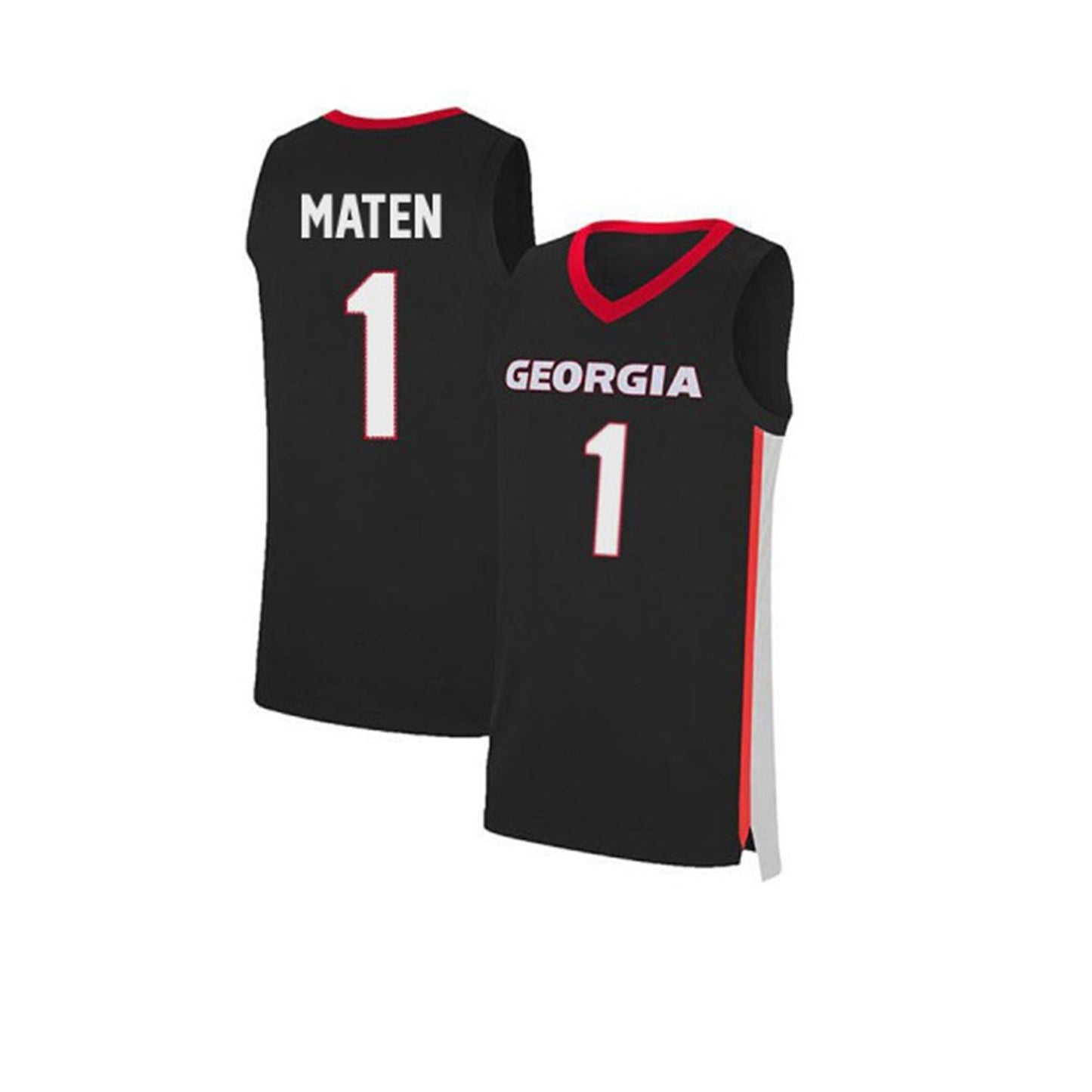 NCAAB Yante Maten Georgia Bulldogs 1 Jersey