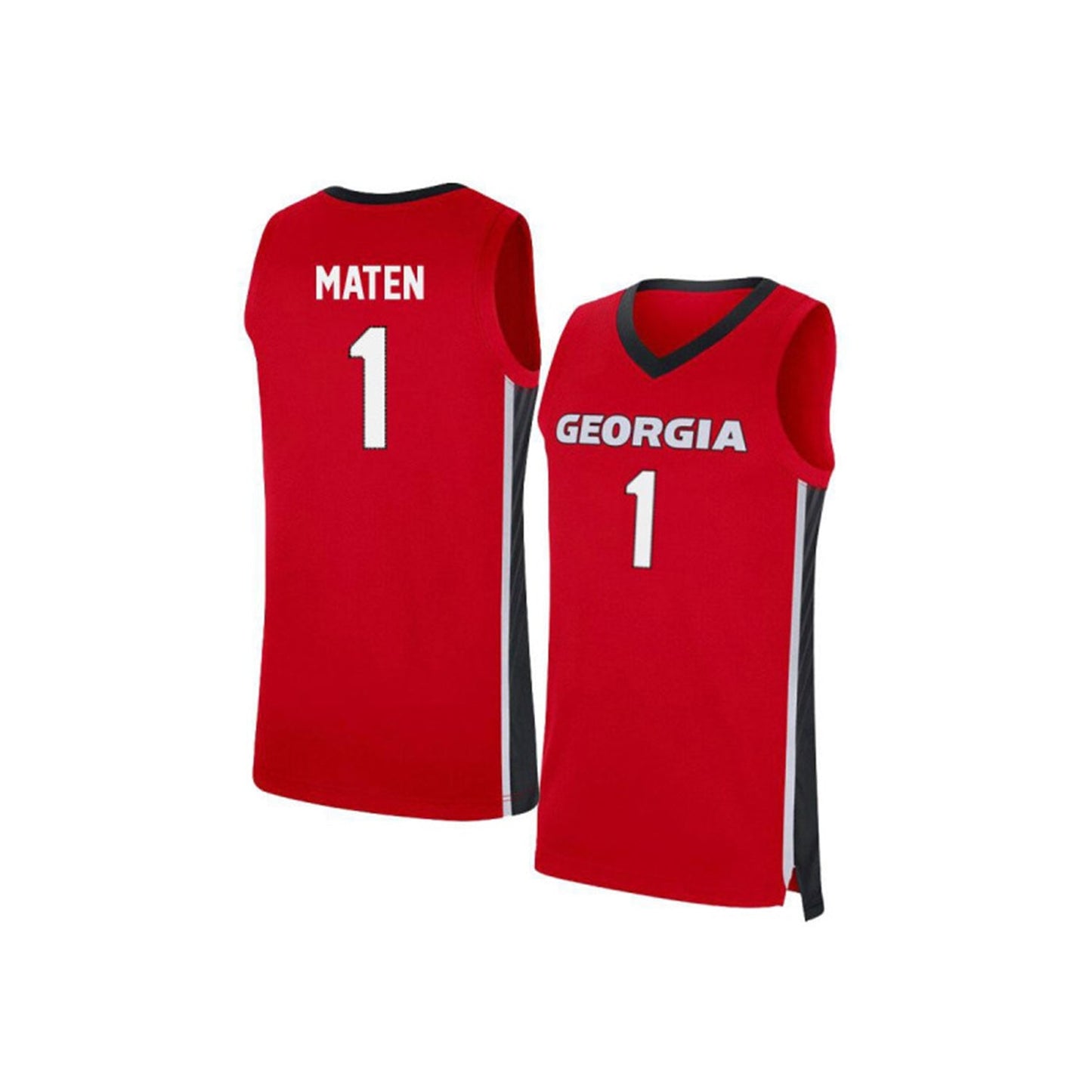 NCAAB Yante Maten Georgia Bulldogs 1 Jersey