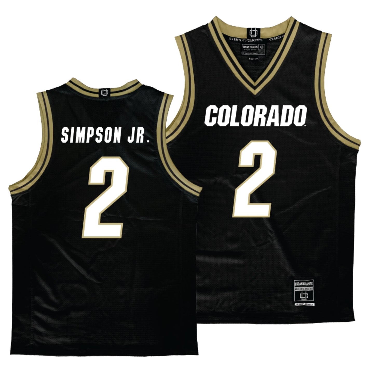 NCAAB KJ Simpson Colorado Buffaloes 2 Jersey