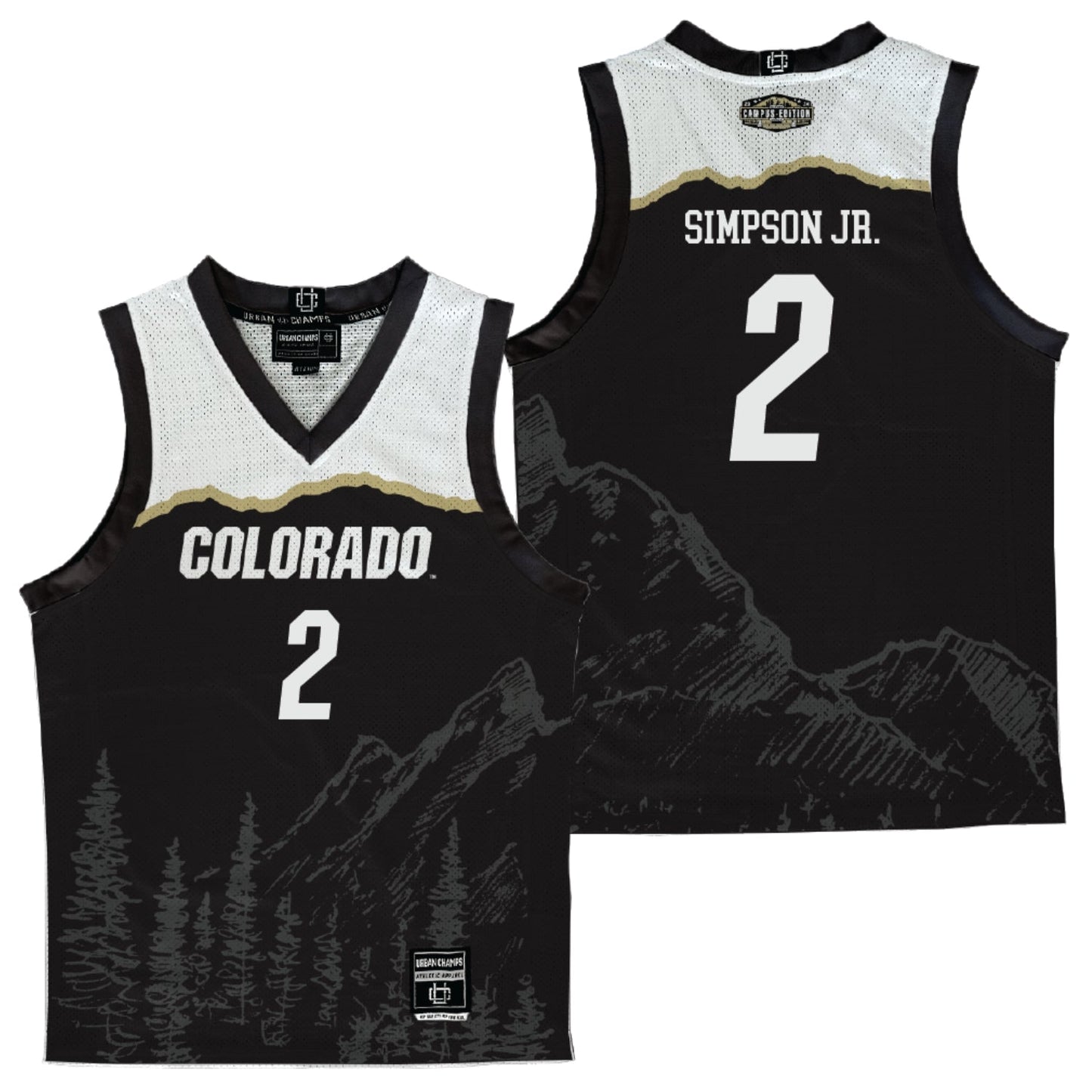 NCAAB KJ Simpson Colorado Buffaloes 2 Jersey