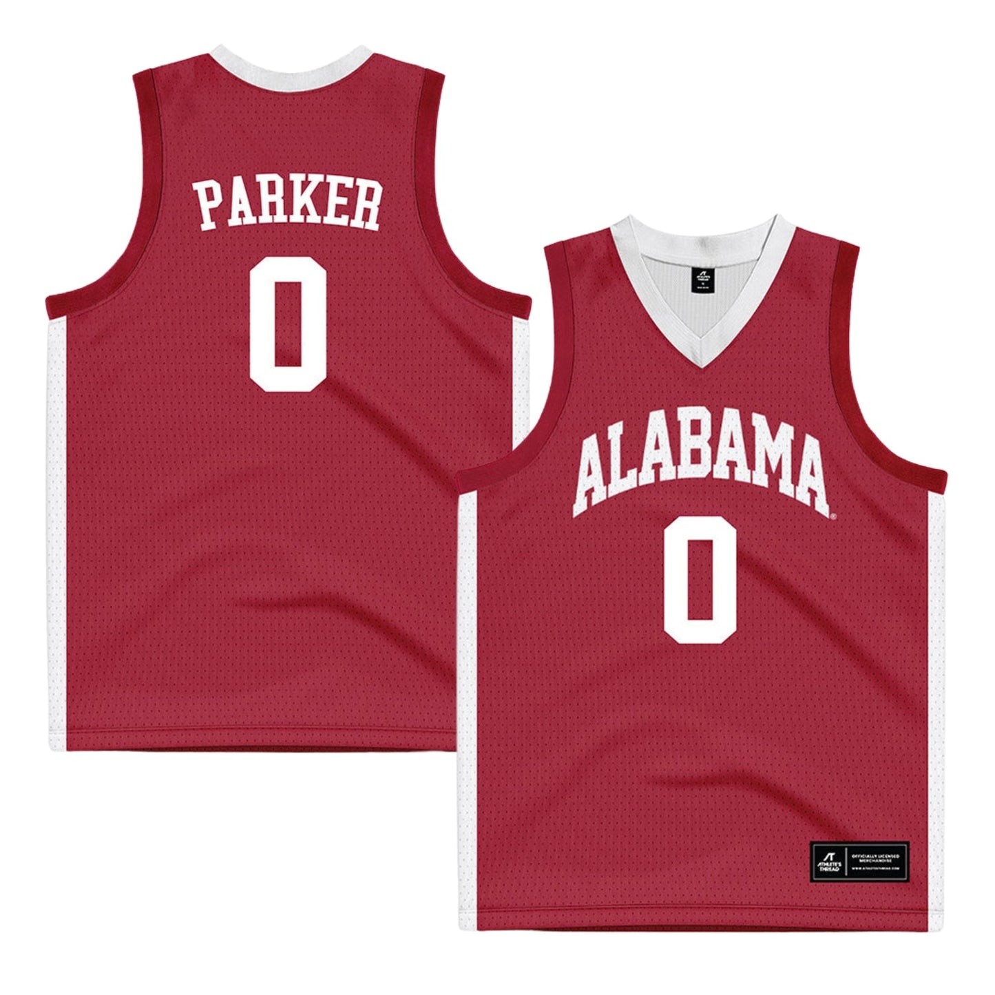 NCAAB Kris Parker Alabama Crimson Tide 0 Jersey