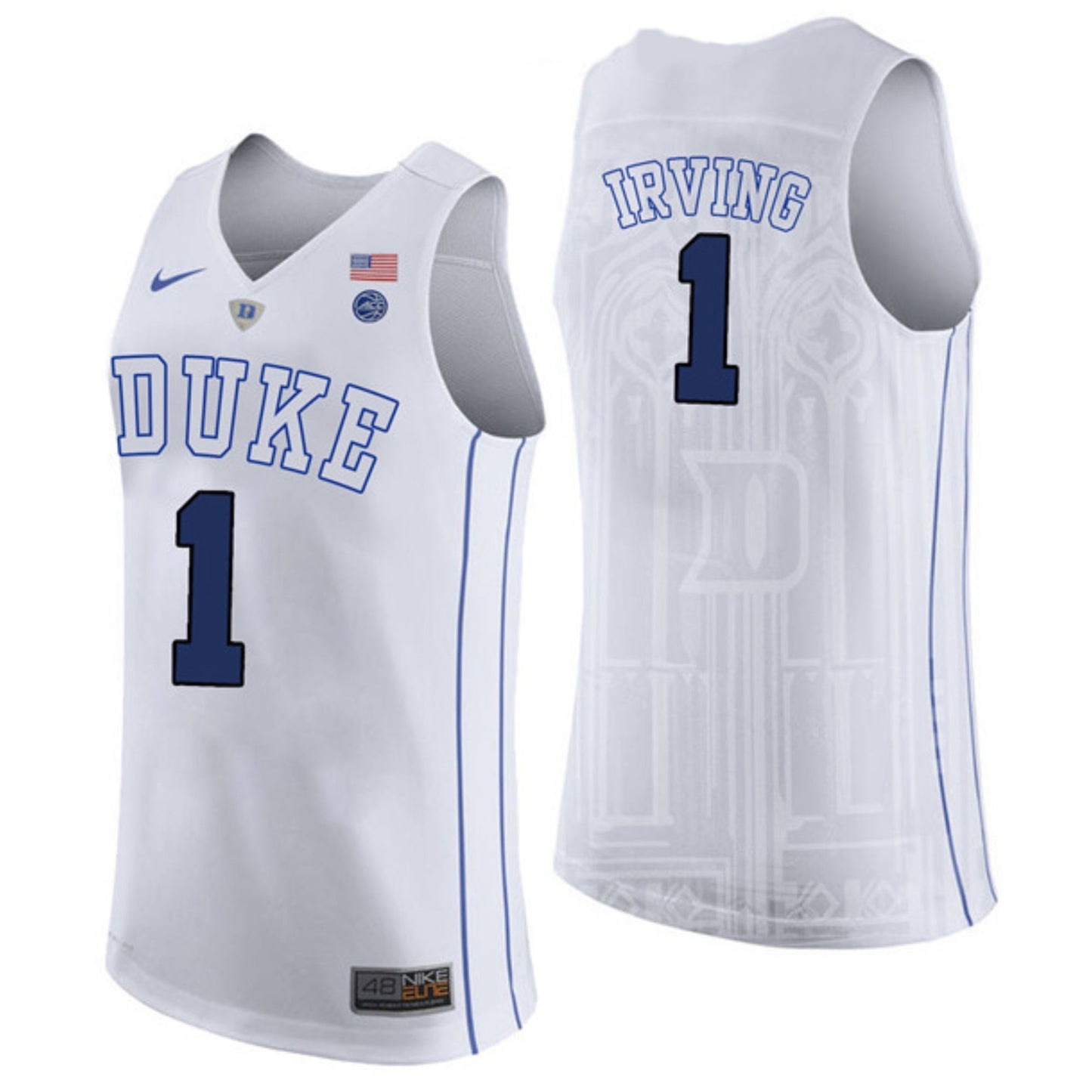 NCAAB Kyrie Irving Duke Blue Devils 1 Jersey