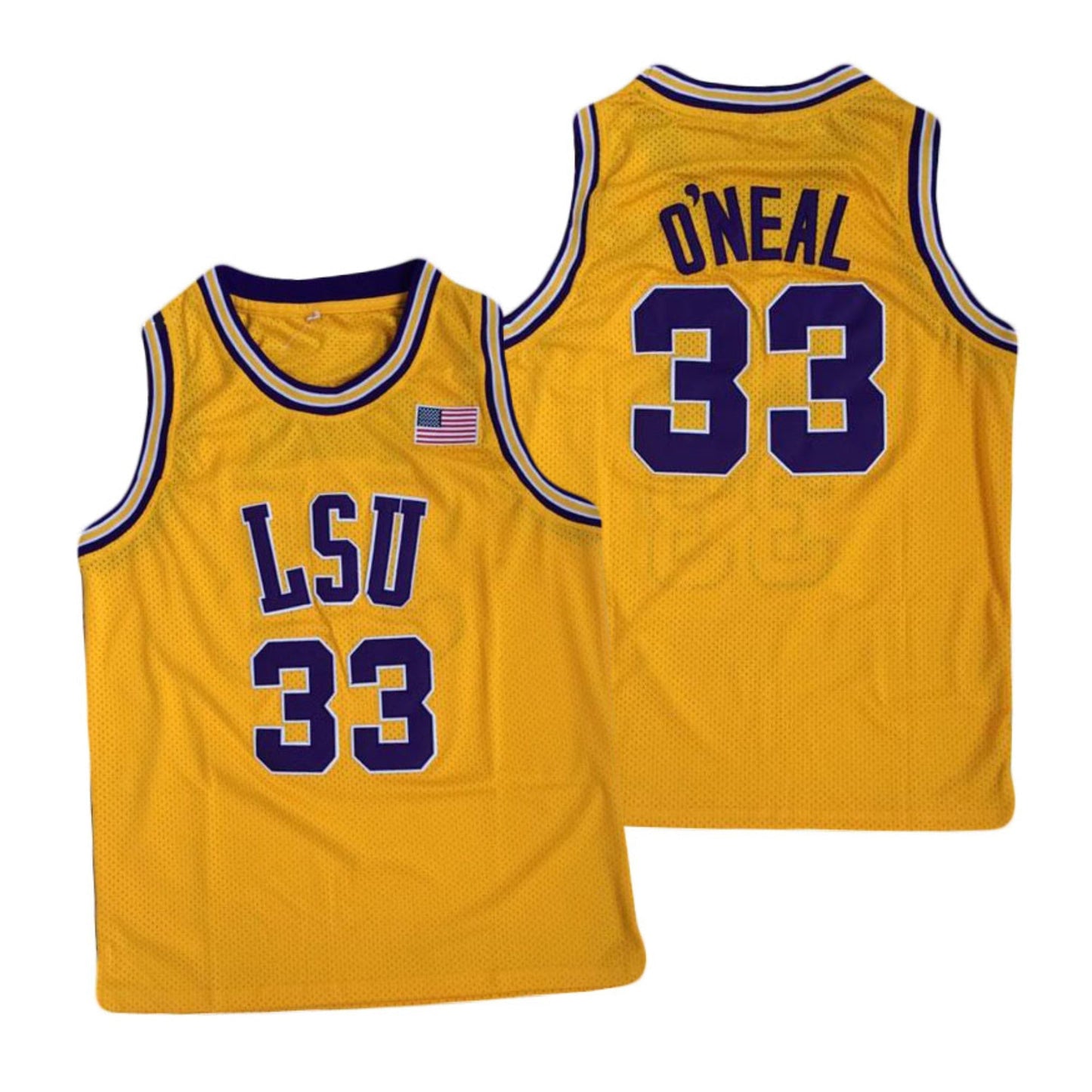 NCAAB Shaquille O'Neal LSU Tigers 33 Jersey