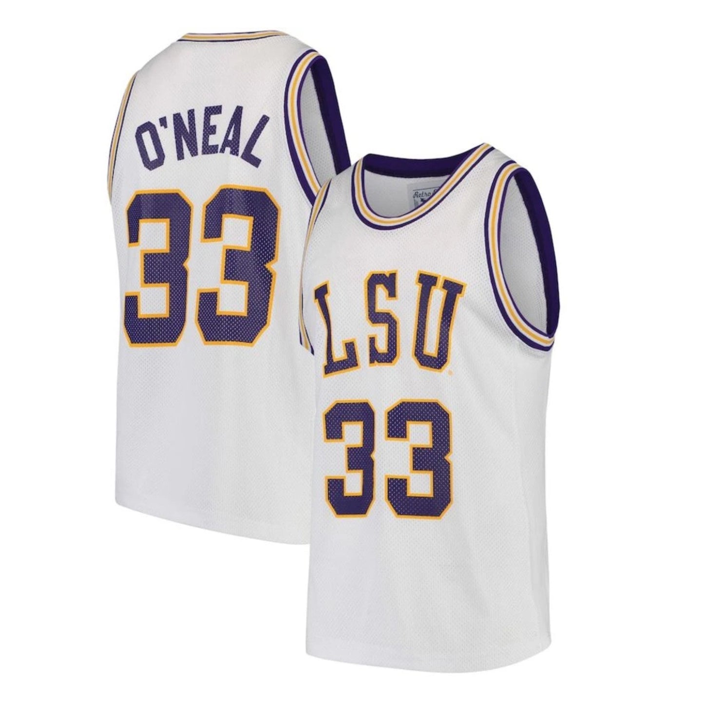 NCAAB Shaquille O'Neal LSU Tigers 33 Jersey