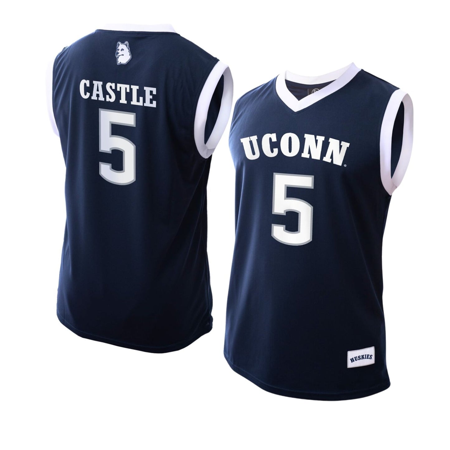 NCAAB Stephon Castle UConn Huskies 5 Jersey