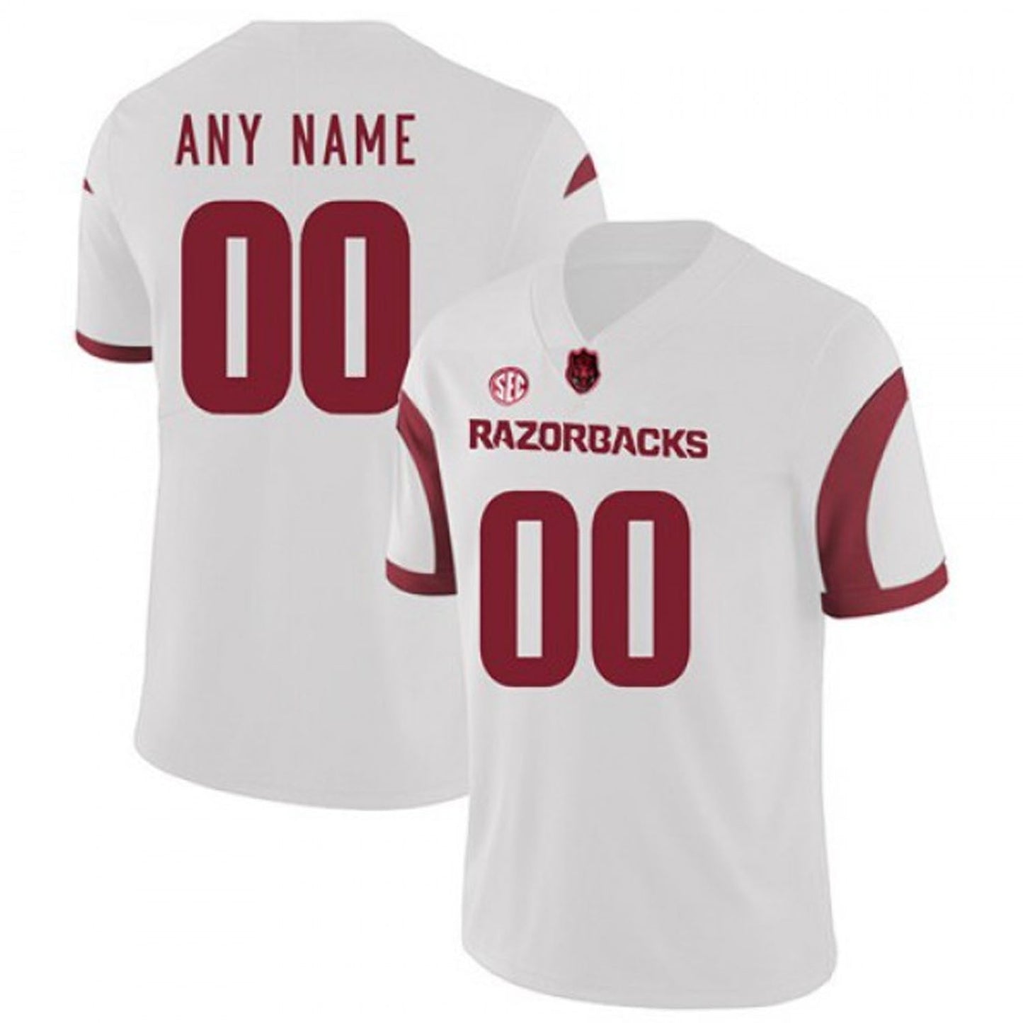 NCAAF Arkansas Razorbacks Custom Jersey