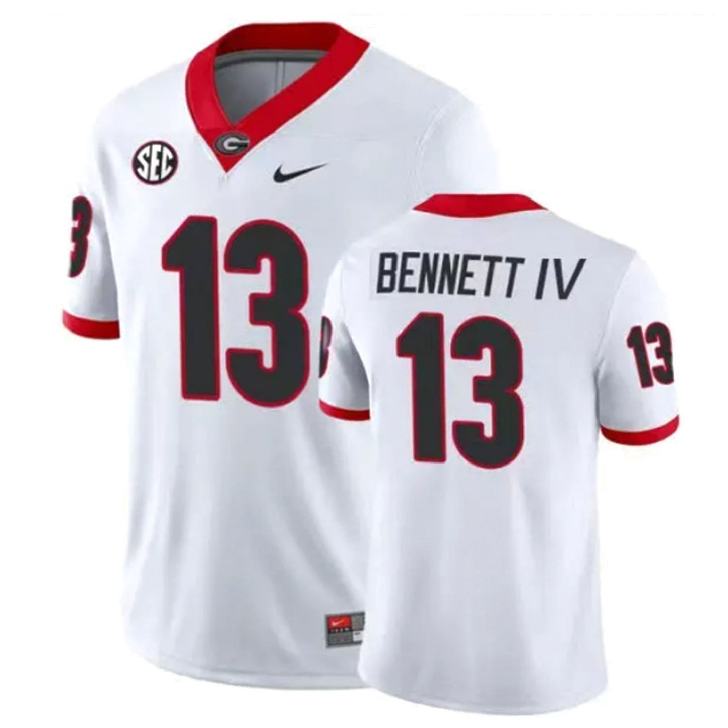 NCAAF Stetson Bennett Georgia Bulldogs 13 Jersey